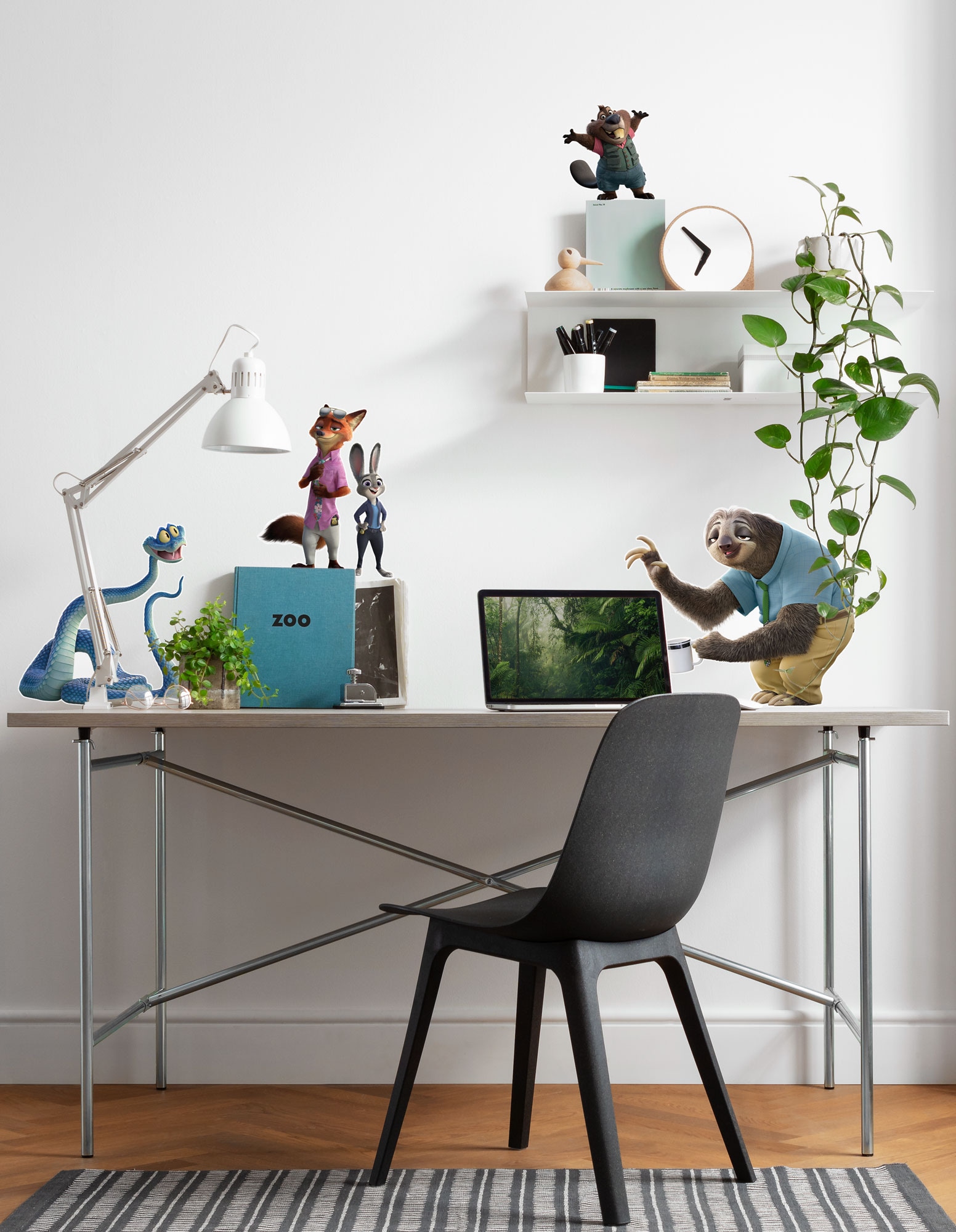 Komar Wandtattoo "Komar Wandtattoo - Zoomania - Größe 50 x 70 cm" 50 x 70 c günstig online kaufen