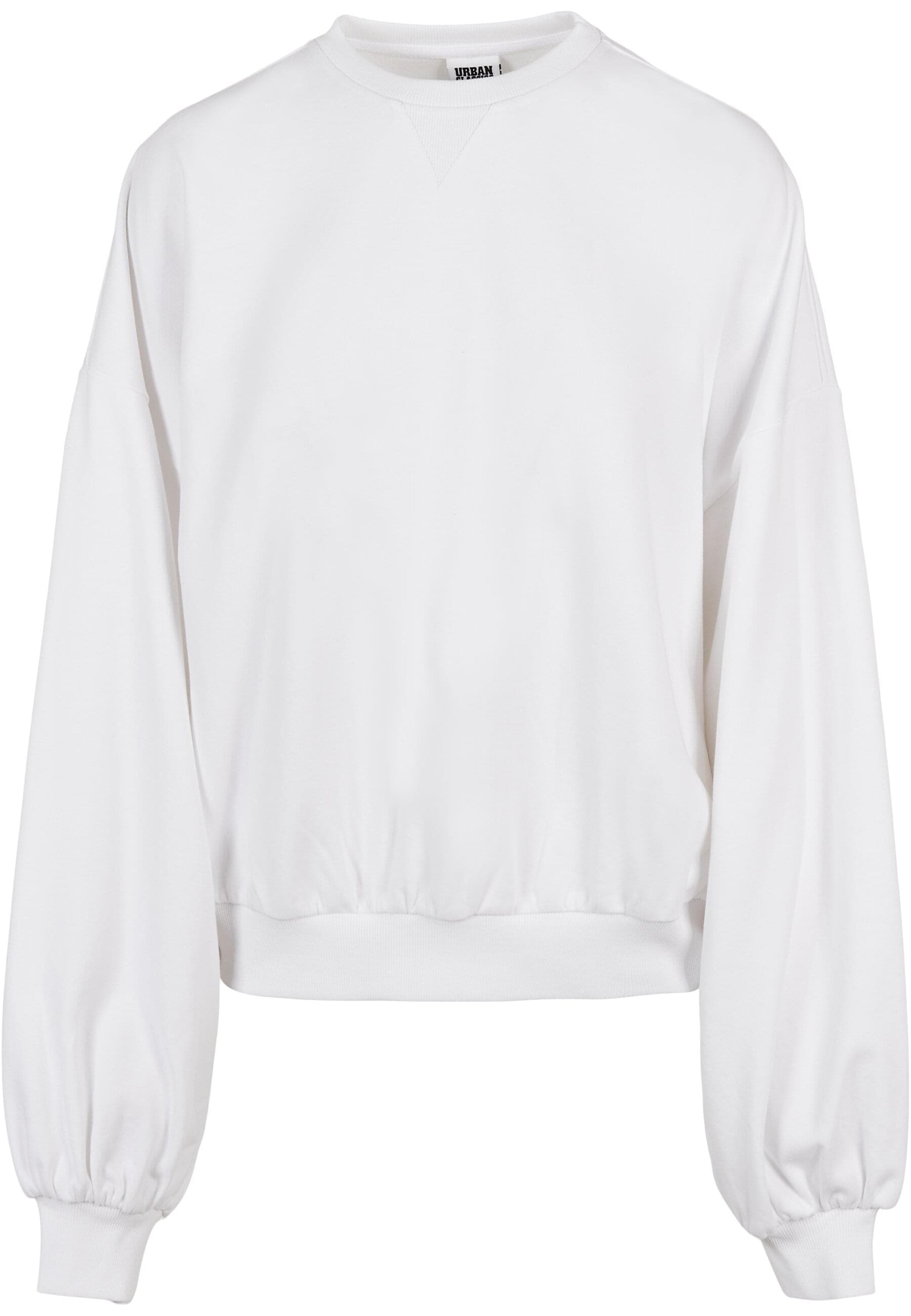 URBAN CLASSICS Hoodie "Urban Classics Damen Ladies Oversized Triangle Crew Neck"