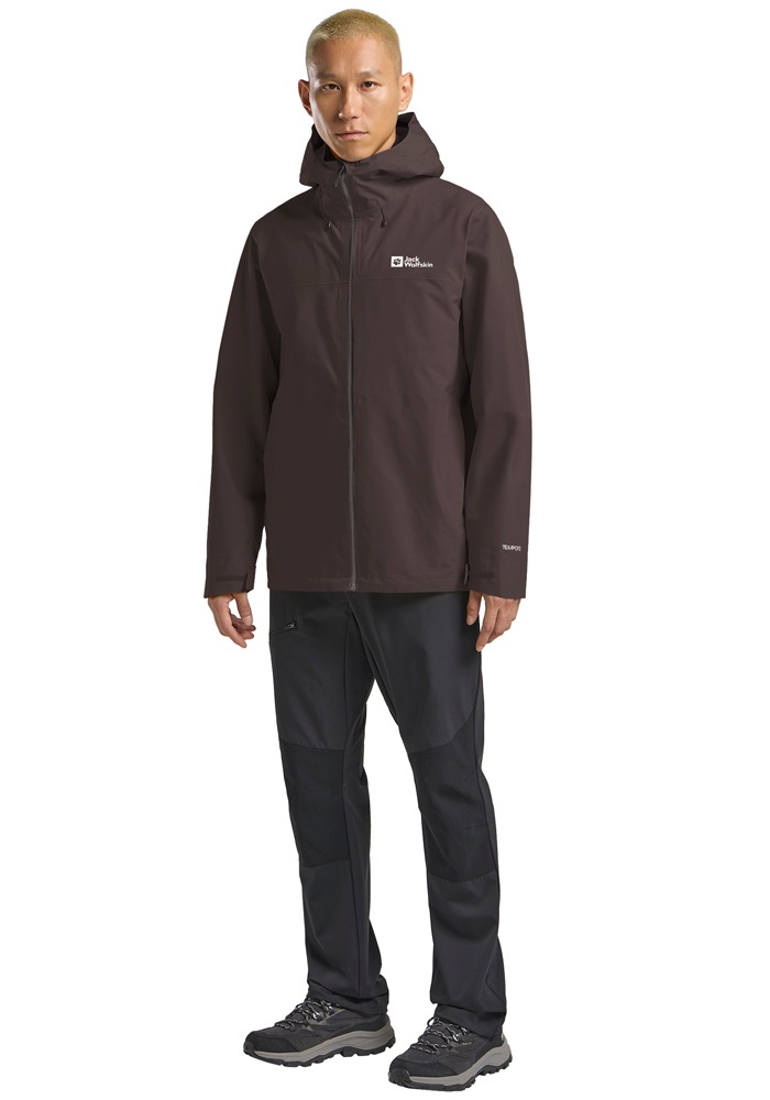 Thumbnail - Jack Wolfskin Funktionsjacke "HIGHEST PEAK 3L JKT M" mit Kapuze