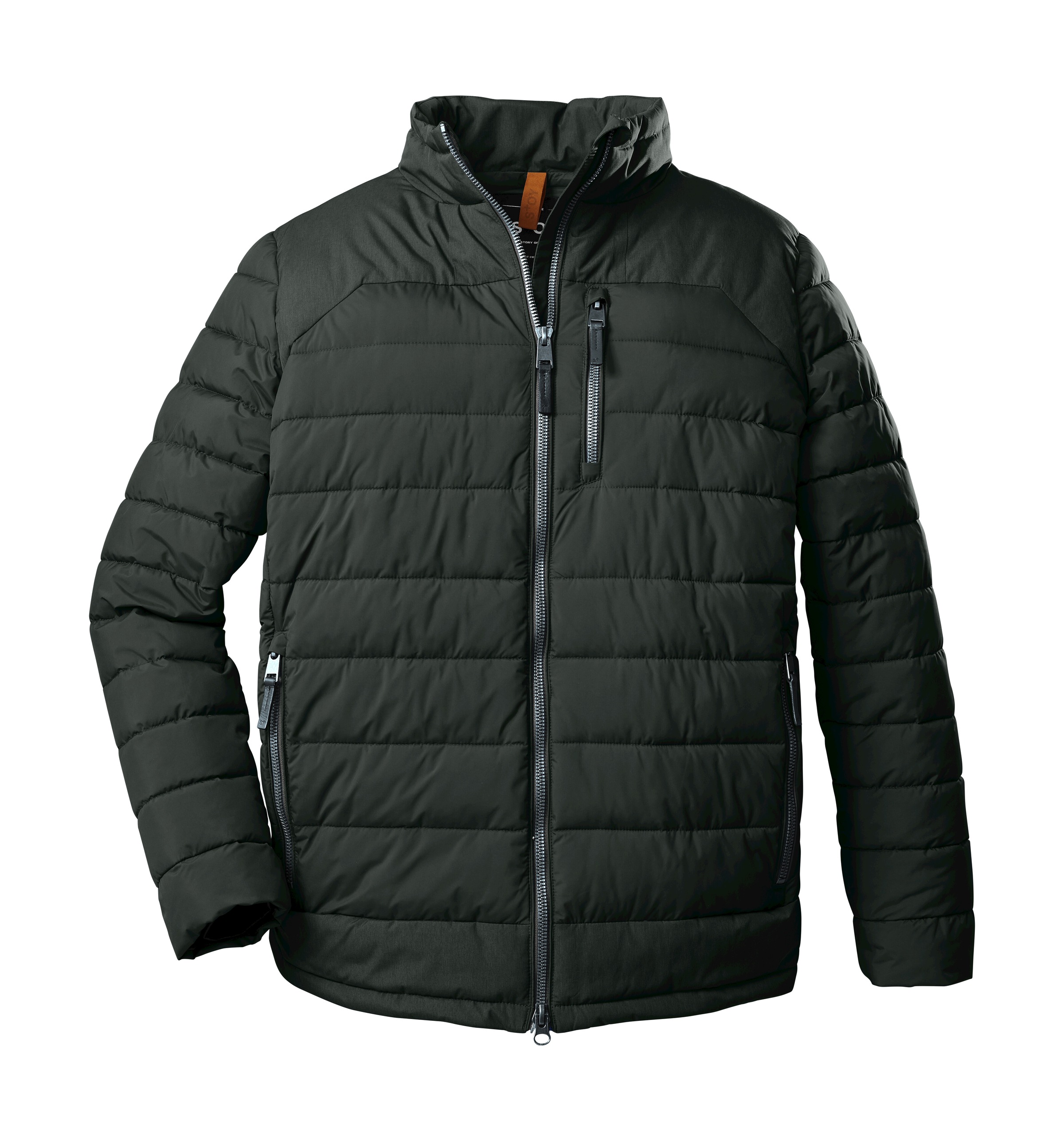 STOY Steppjacke »STW 23 MN QLTD JCKT«, STOY Herrenjacke: warm, wasserabweisend, winddicht, umweltfreundlich