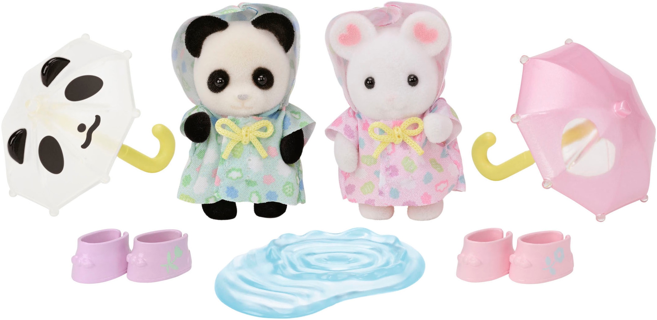 Sylvanian Families Spielfigur »Erlebniskindergarten Freunde “Regenwetter” (5748)«