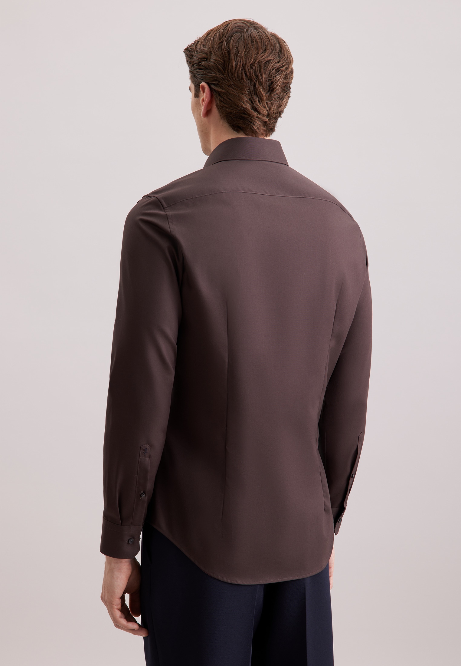 seidensticker Businesshemd »Schwarze Rose«, Slim 1/1 Kentkragen Uni