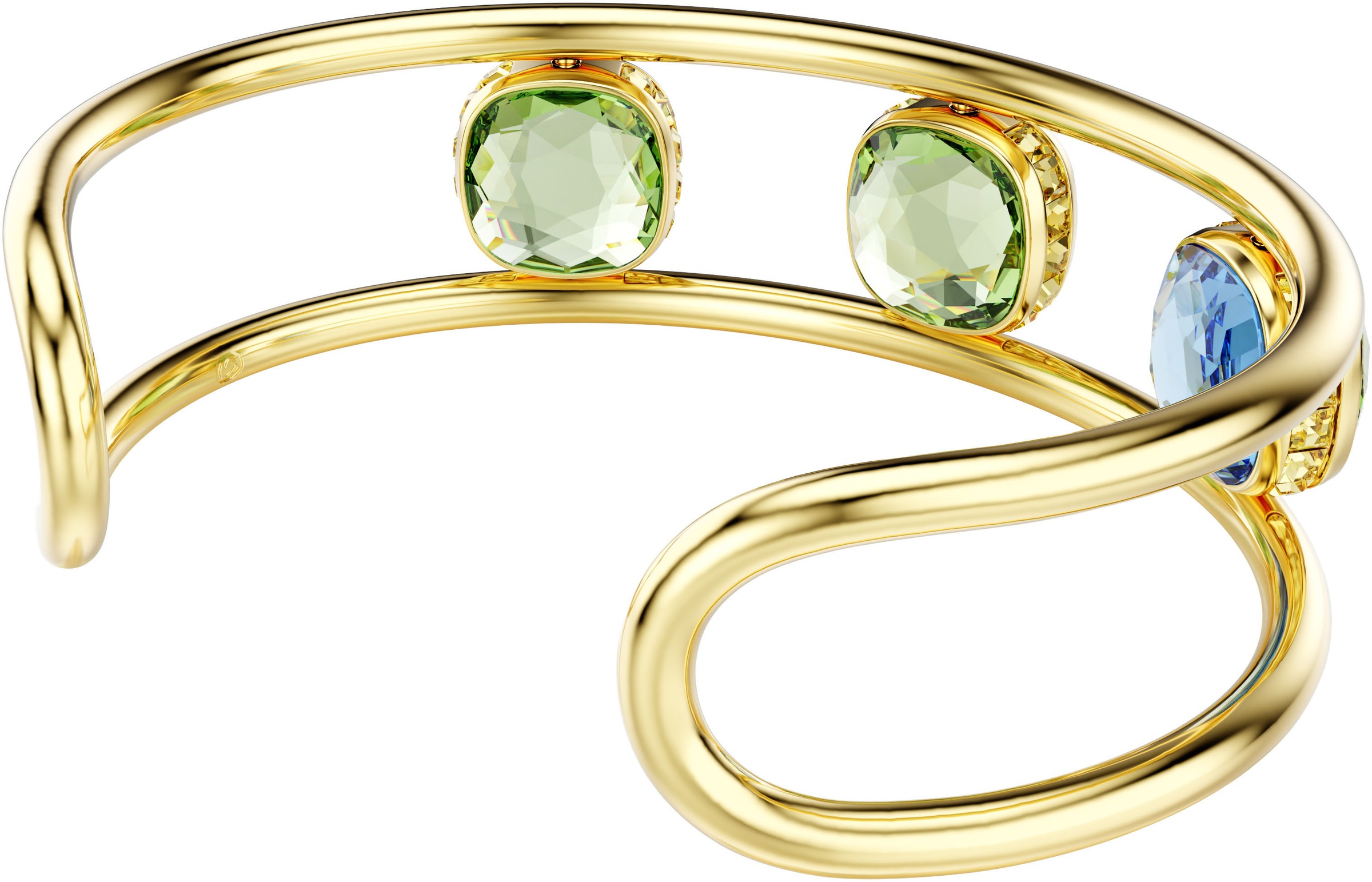 Swarovski Armspange »Schmuck Geschenk Chroma Armreif, 5705836, 5721649«, mit Swarovski® Kristall