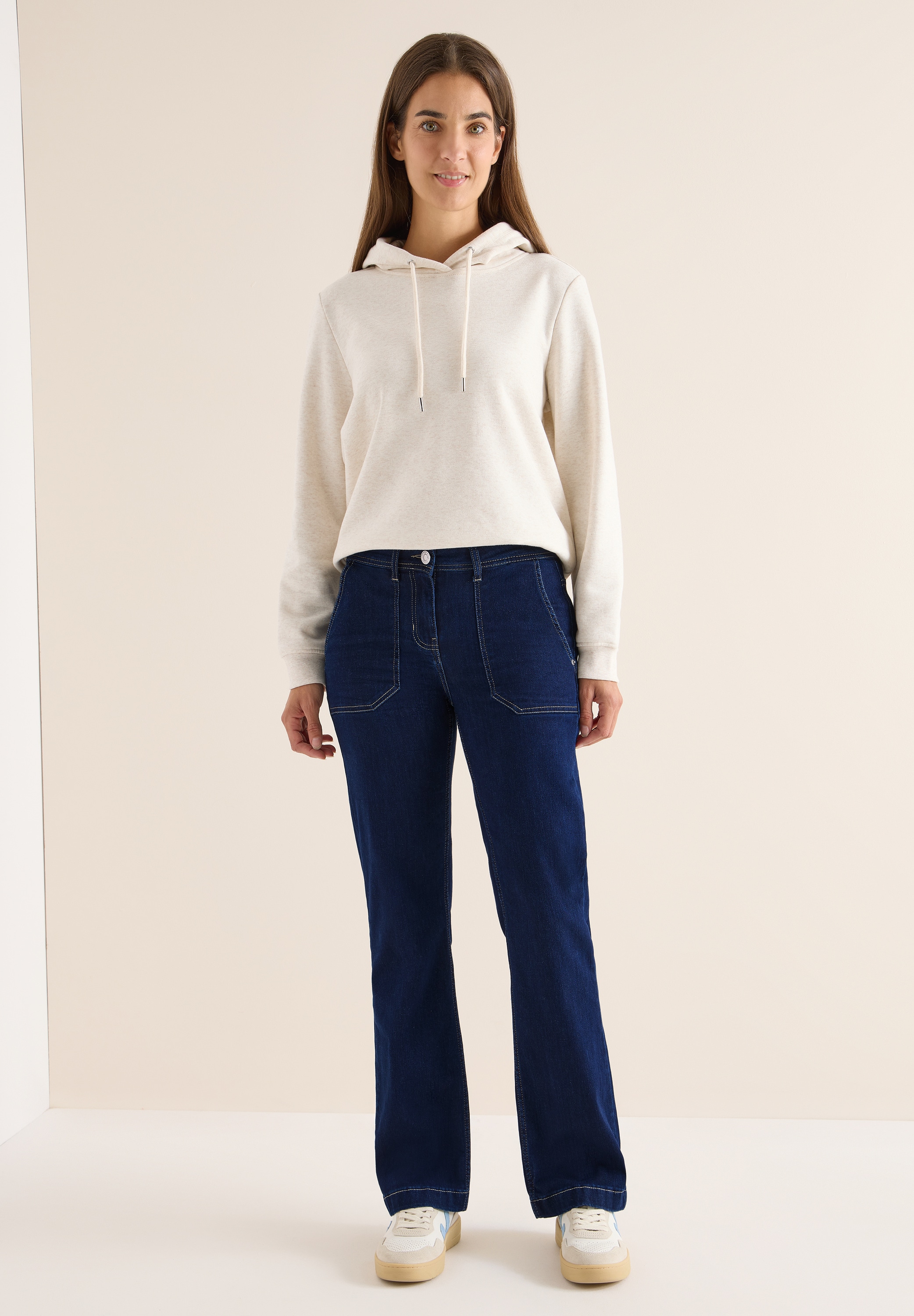 Cecil Slim-fit-Jeans High Waist