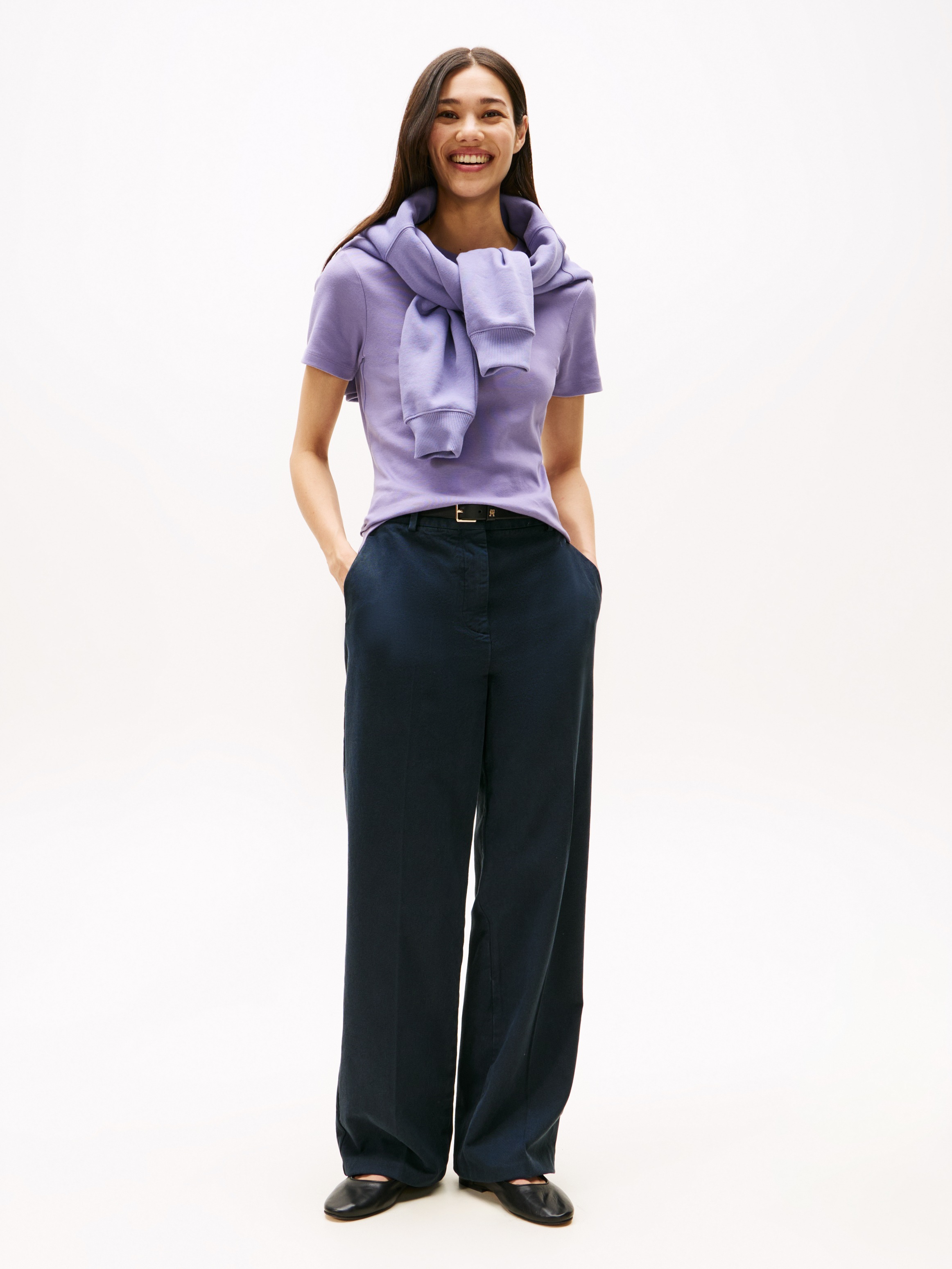 Tommy Hilfiger T-Shirt »SLIM CODY C-NK SS« Baumwolle, slim fit