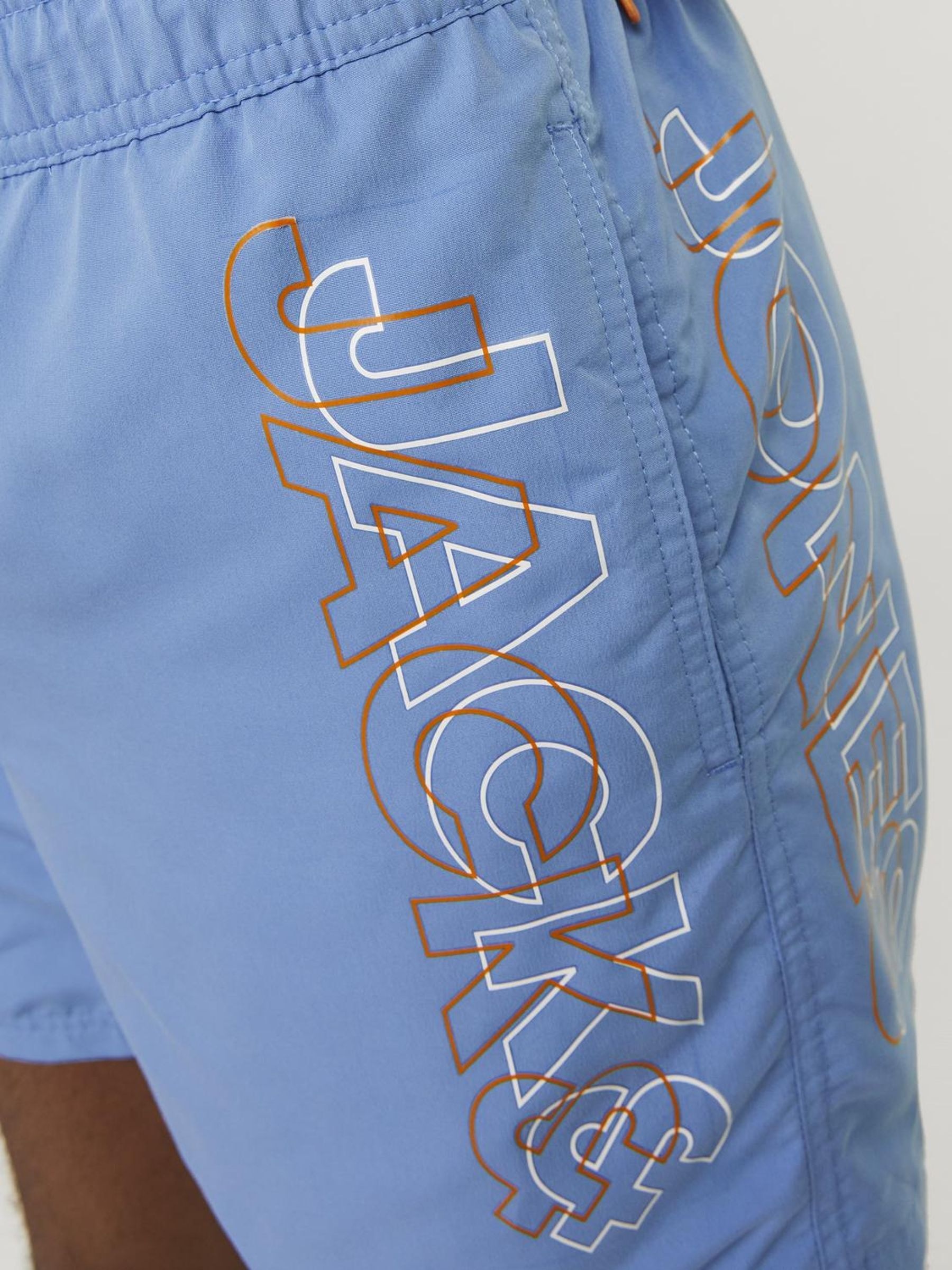 Jack & Jones Badeshorts »JPSTFIJI JJSWIM DOUBLE LOGO SN LY«