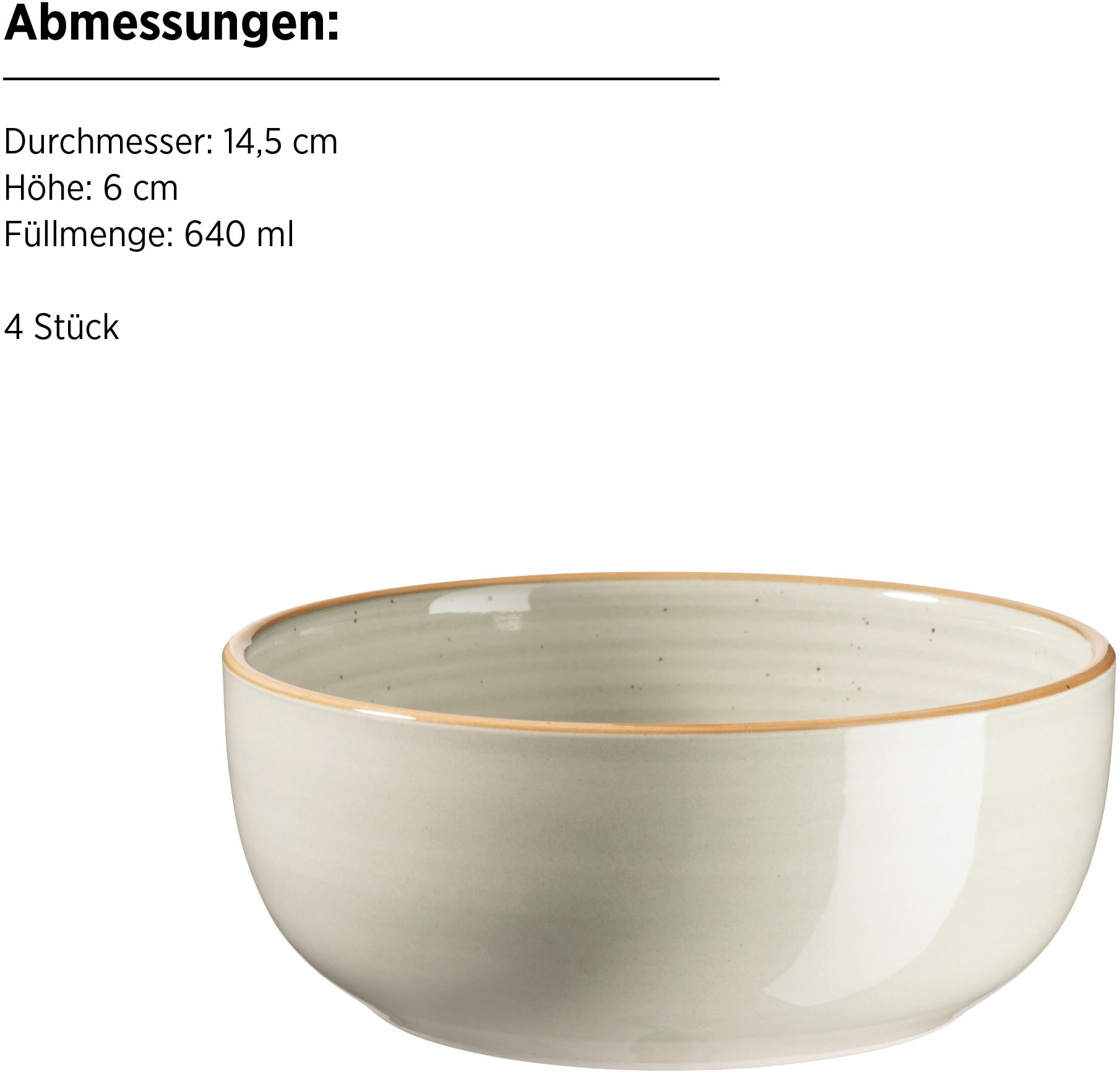 MÄSER Kombiservice »VALMERA, Geschirr Set, Steinzeug«