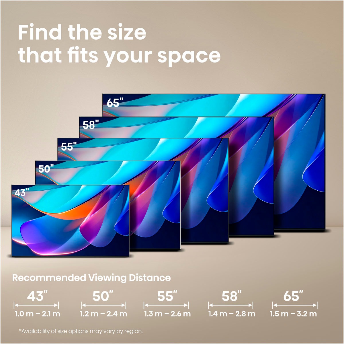 Hisense LED-Fernseher »65A6S« 164 cm/65 ″ Smart-TV