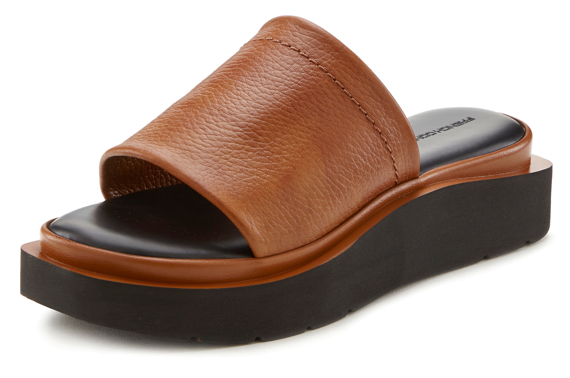 French Connection Pantolette, Mule, Sandale, offener Schuh aus Leder günstig online kaufen