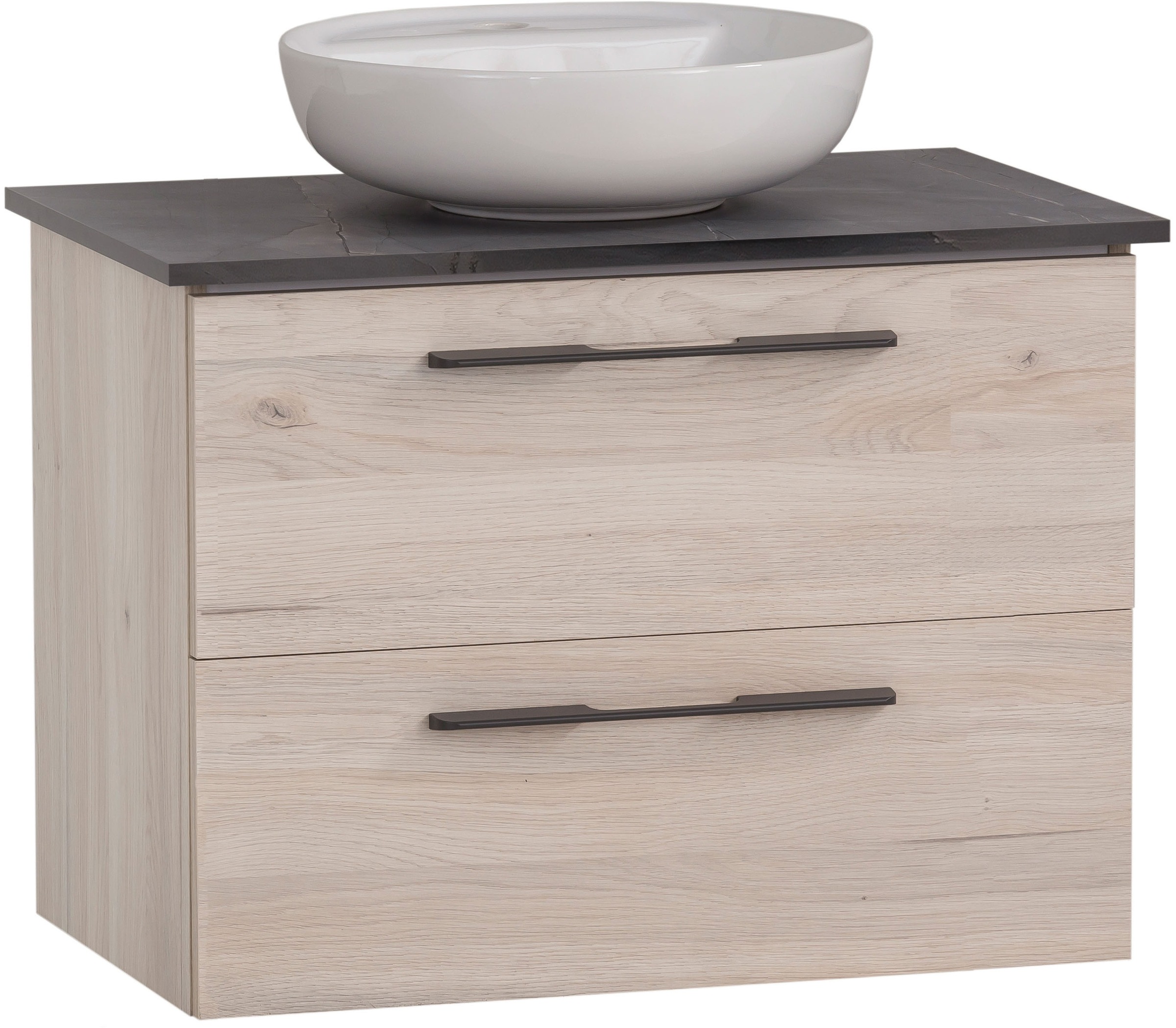 Schildmeyer Waschtisch "Maxim, Sandeiche + Marmor" 3 Stk. tlg. Made in Germ günstig online kaufen