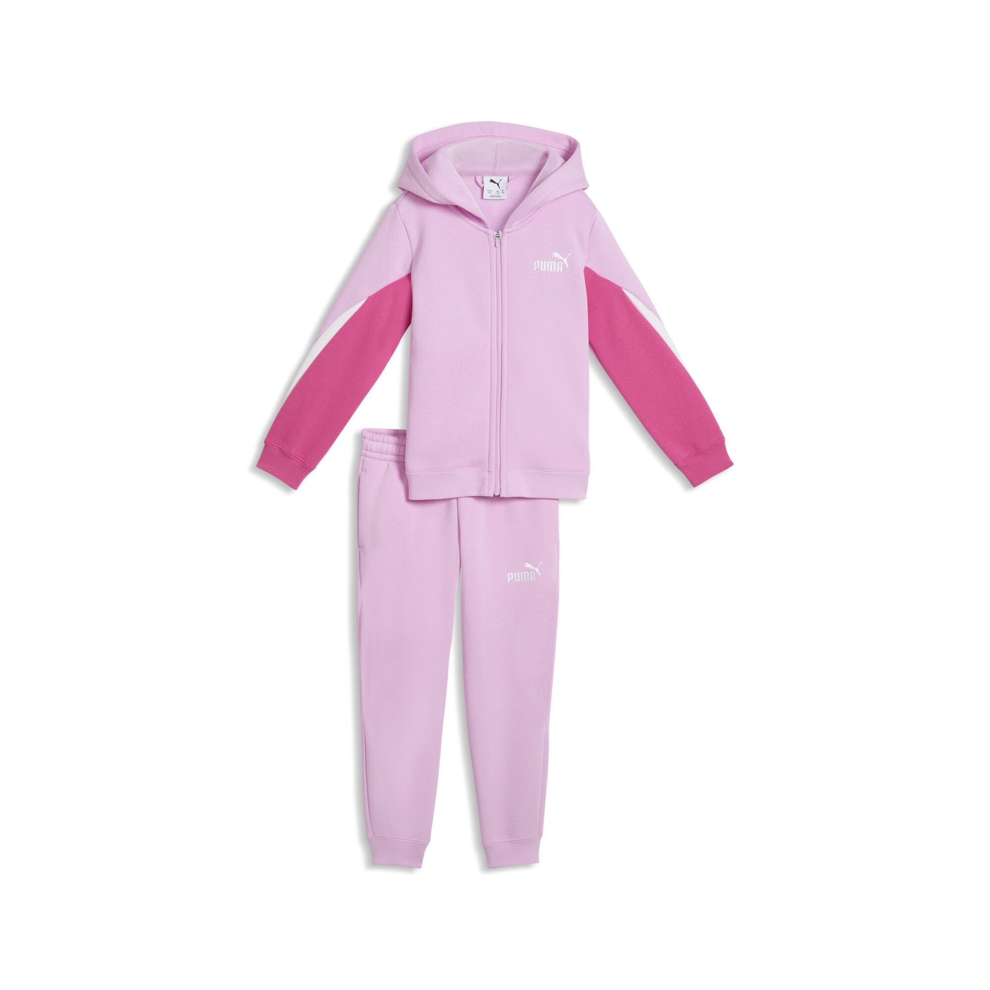 PUMA "Essentials Colourblocked Trainingsanzug mit Kapuze Kinder"