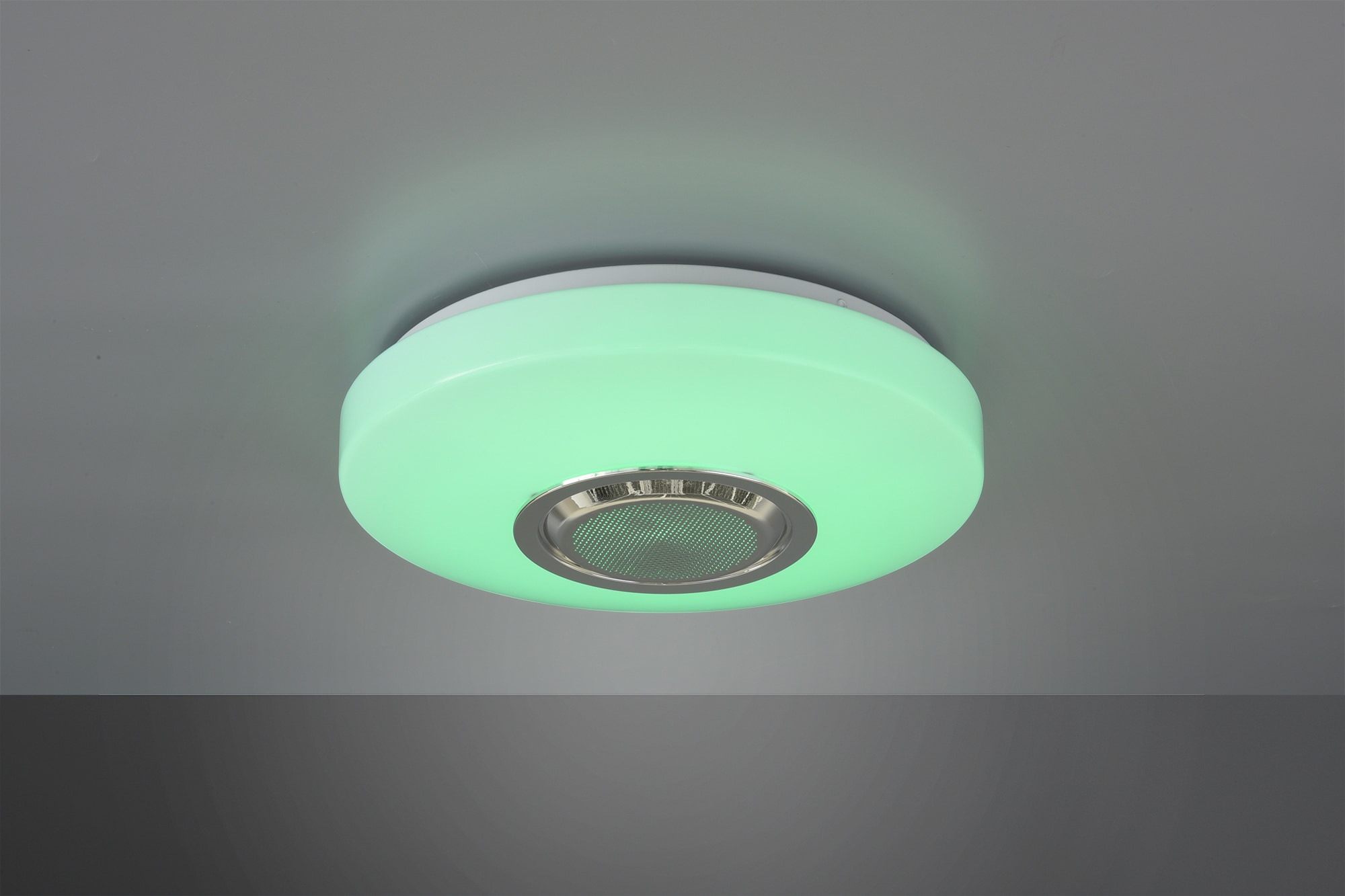 TRIO Leuchten LED dimmbar, RGBW-Farbwechsler Deckenleuchte | Bluetooth »Maia«, 1 Lautsprecher flammig-flammig, BAUR Fernbedienung inkl