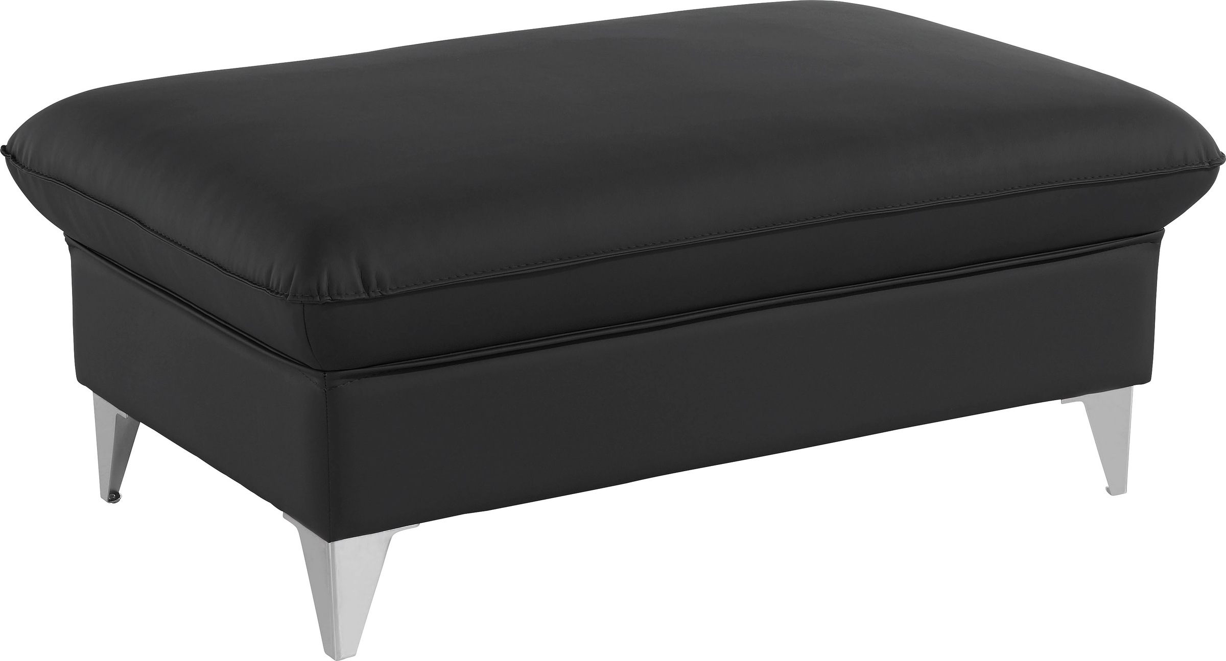 COTTA Polstergarnitur »Caluso L-Form«, (2 tlg.), Set bestehend aus: Ecksofa mit Kopfteilverstellung & Hocker
