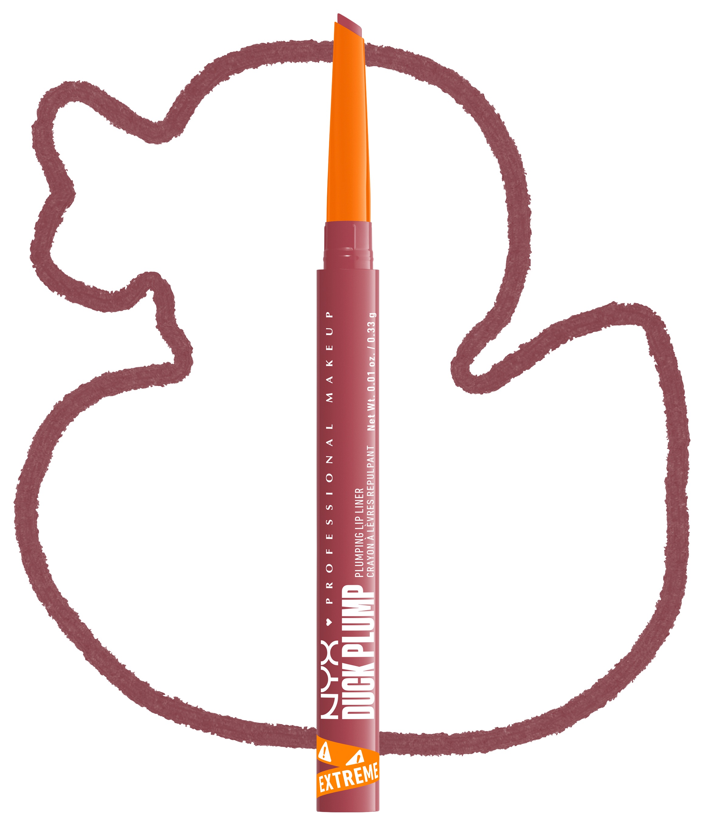 NYX Lippenstift »Professional Makeup Duck Plump Plumping Lip Liner Lippenkonturenstift«