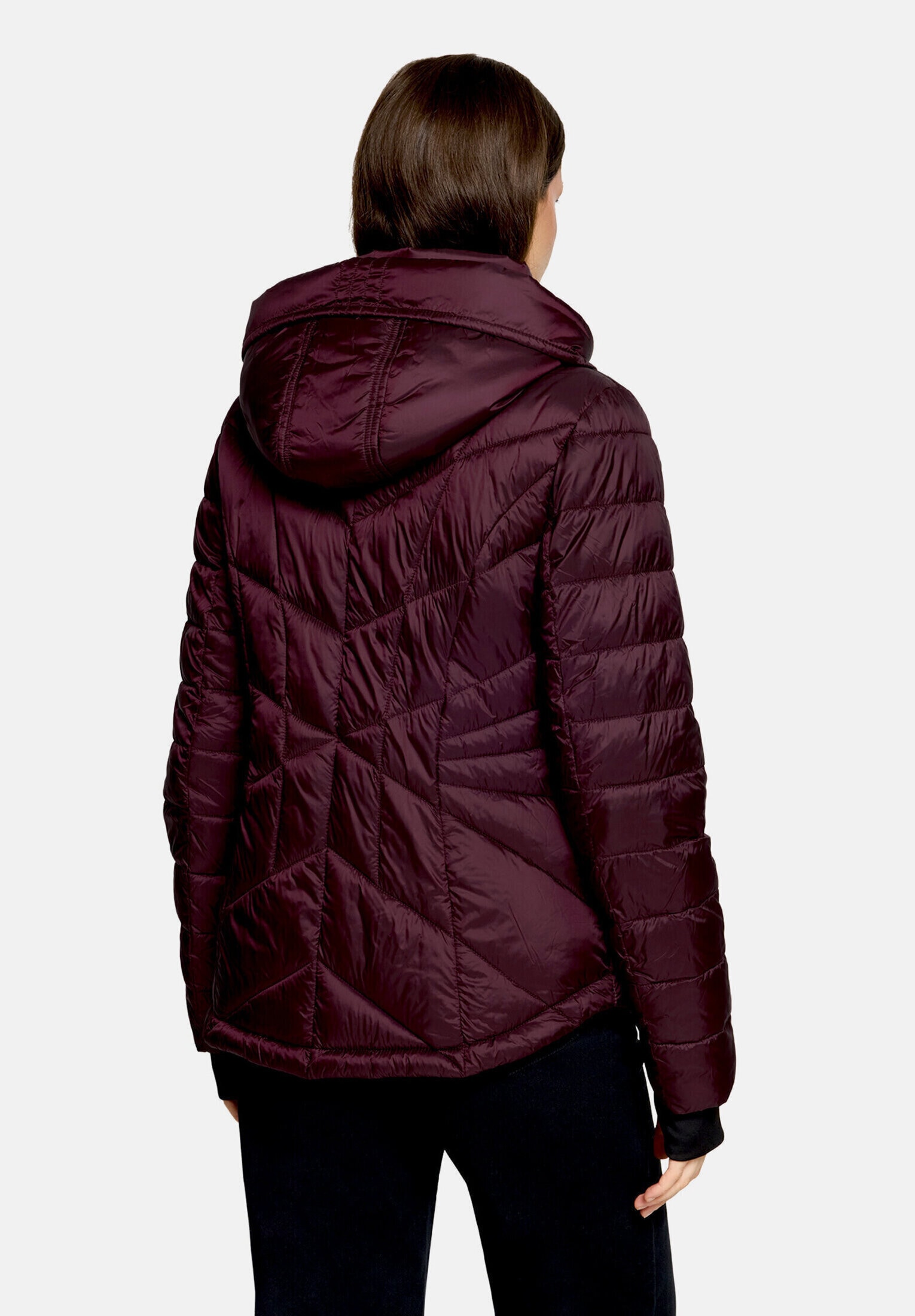 Gil Bret Winterjacke »Damen Kunstdaune« mit Kapuze