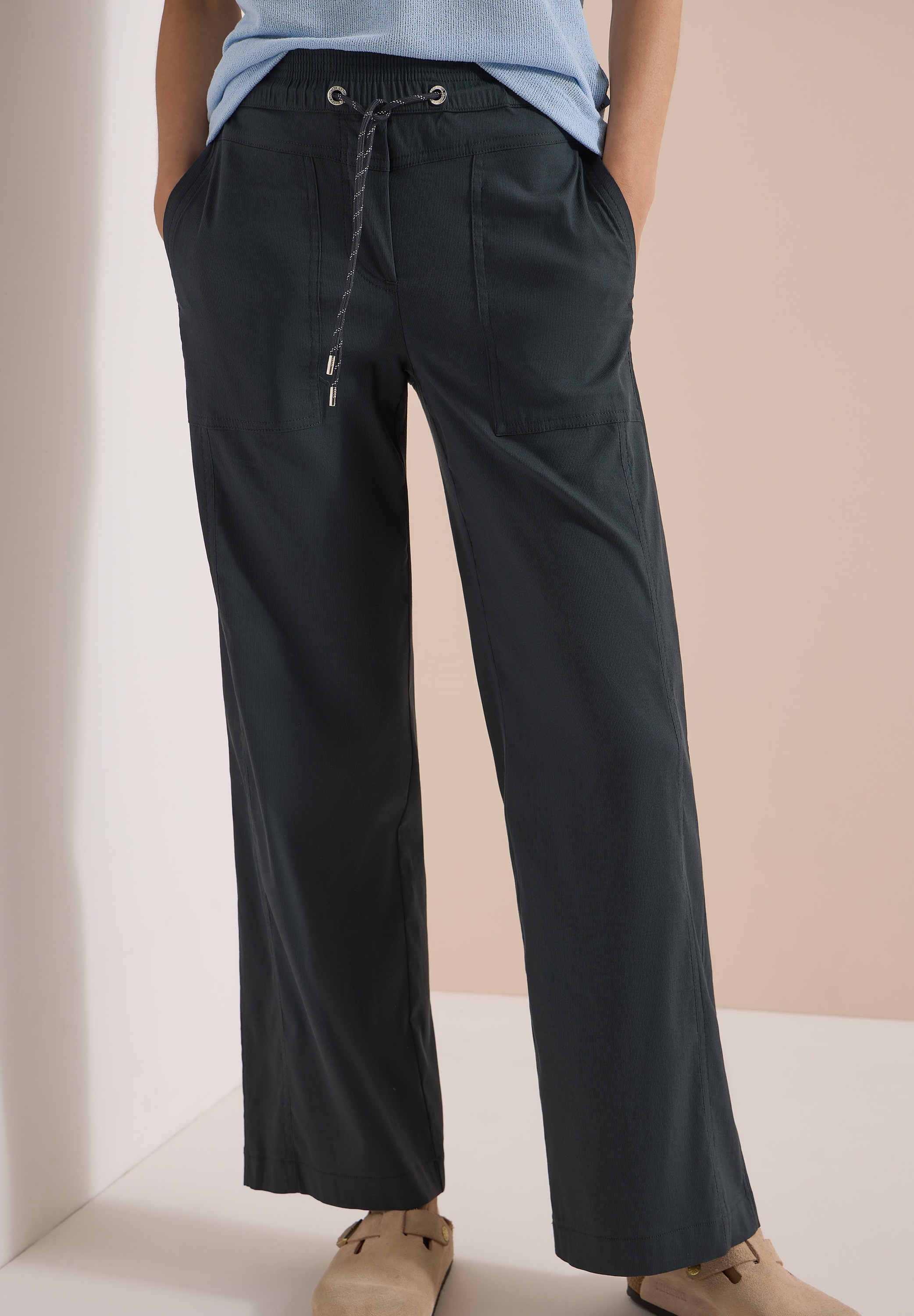 Cecil Stoffhose im Loose Fit