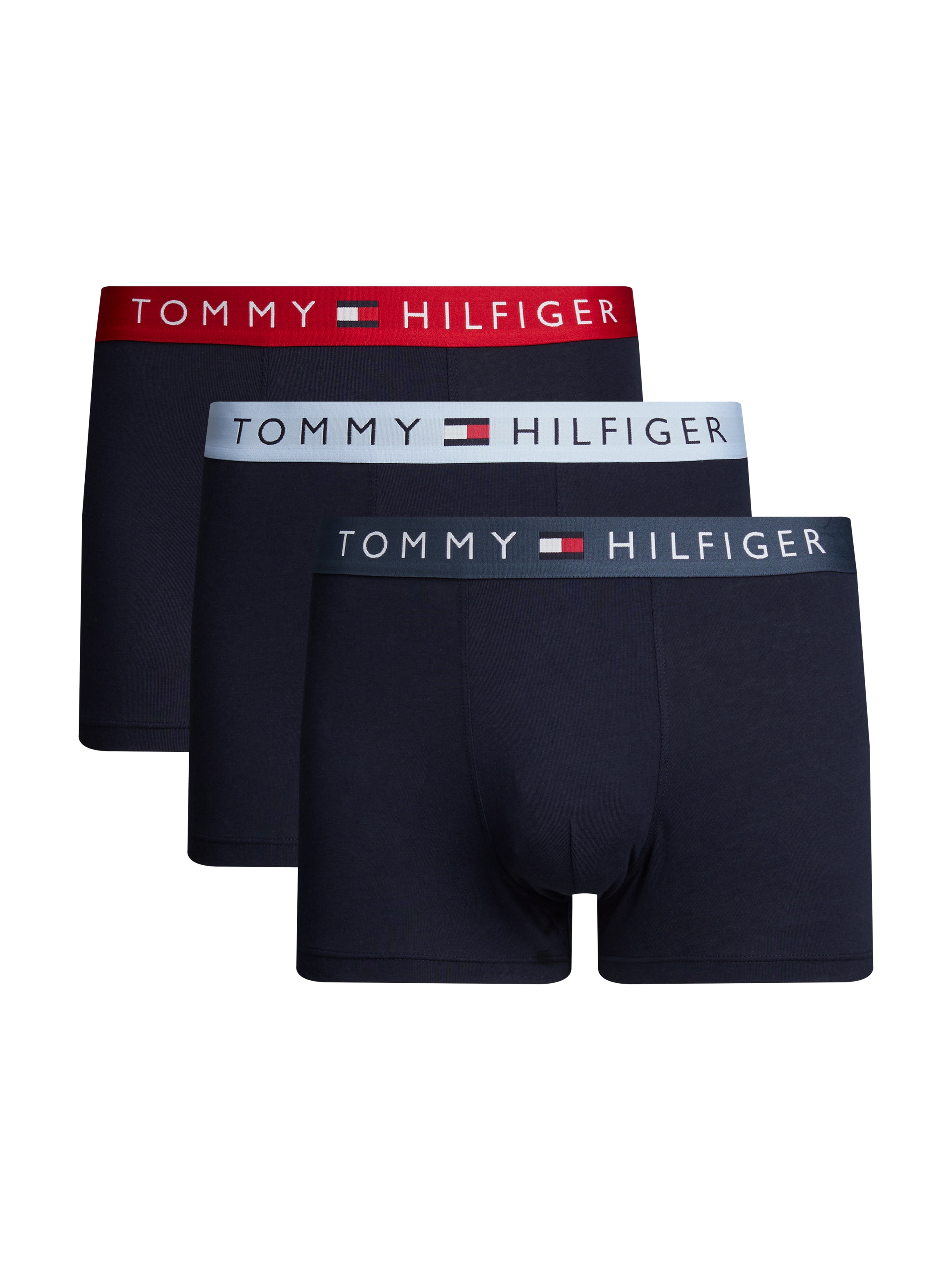 Tommy Hilfiger Underwear Trunk "3P TRUNK WB", (Packung, 3 St., 3er), mit Logobund