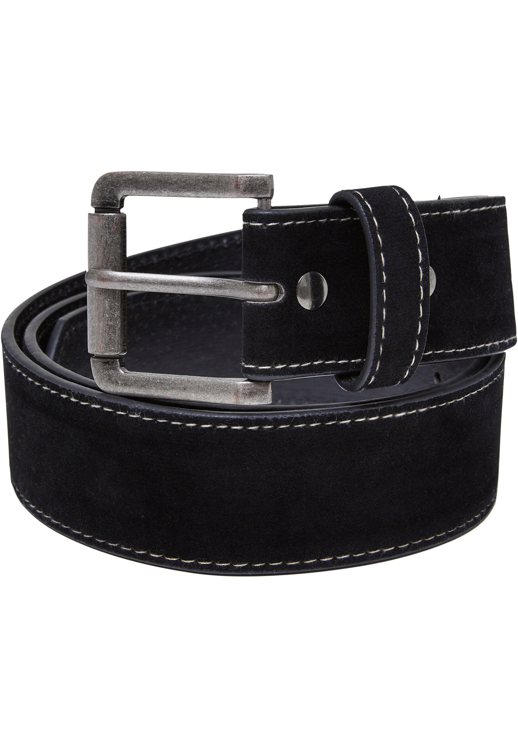 URBAN CLASSICS Synthetikgürtel "Urban Classics Unisex Synthetic Leather Layering Belt"