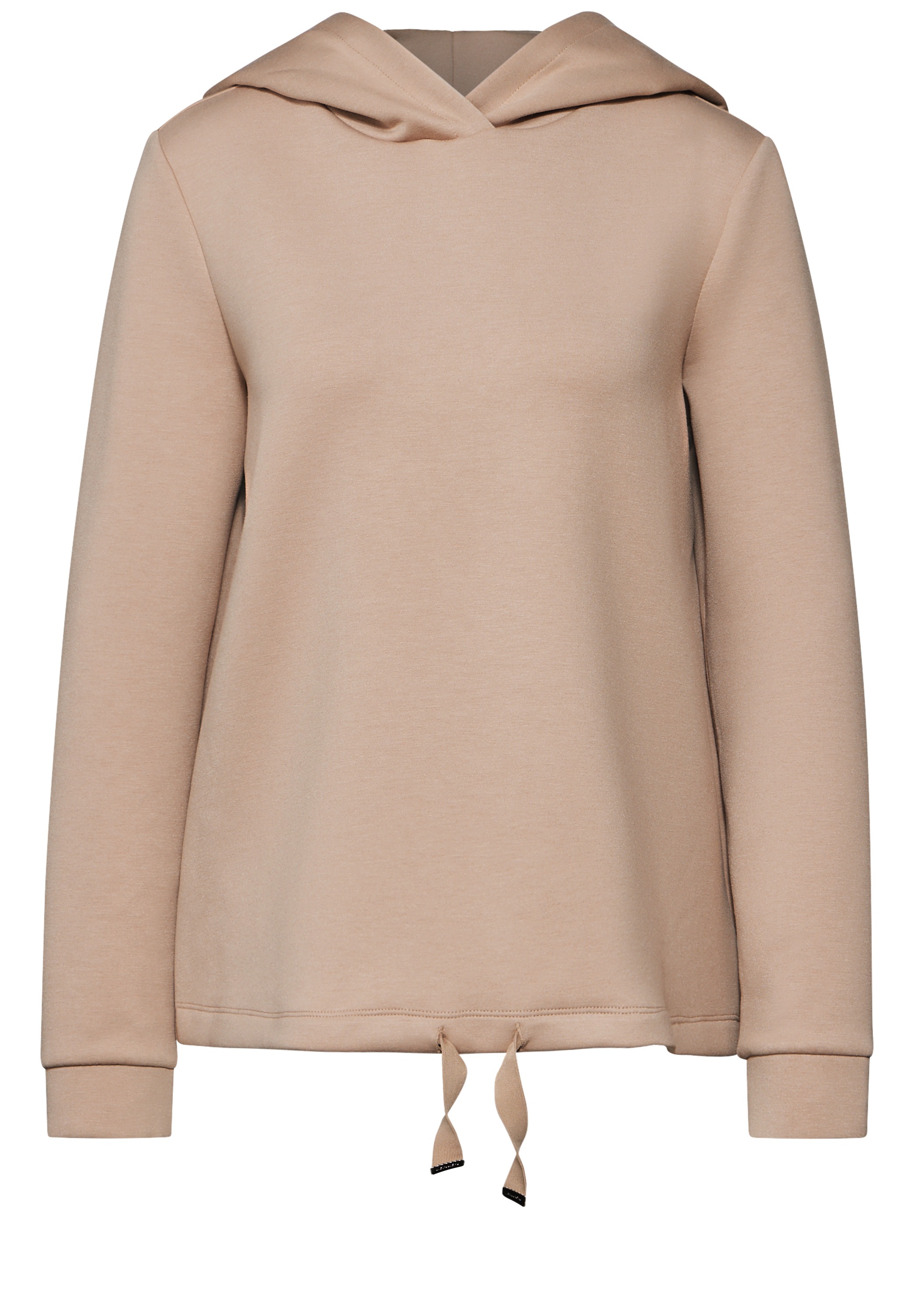 STREET ONE Hoodie, mit elastischem Materialmix