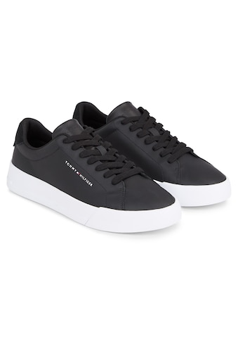 TOMMY HILFIGER Sneaker »TH COURT LEATHER« su iš šono ...