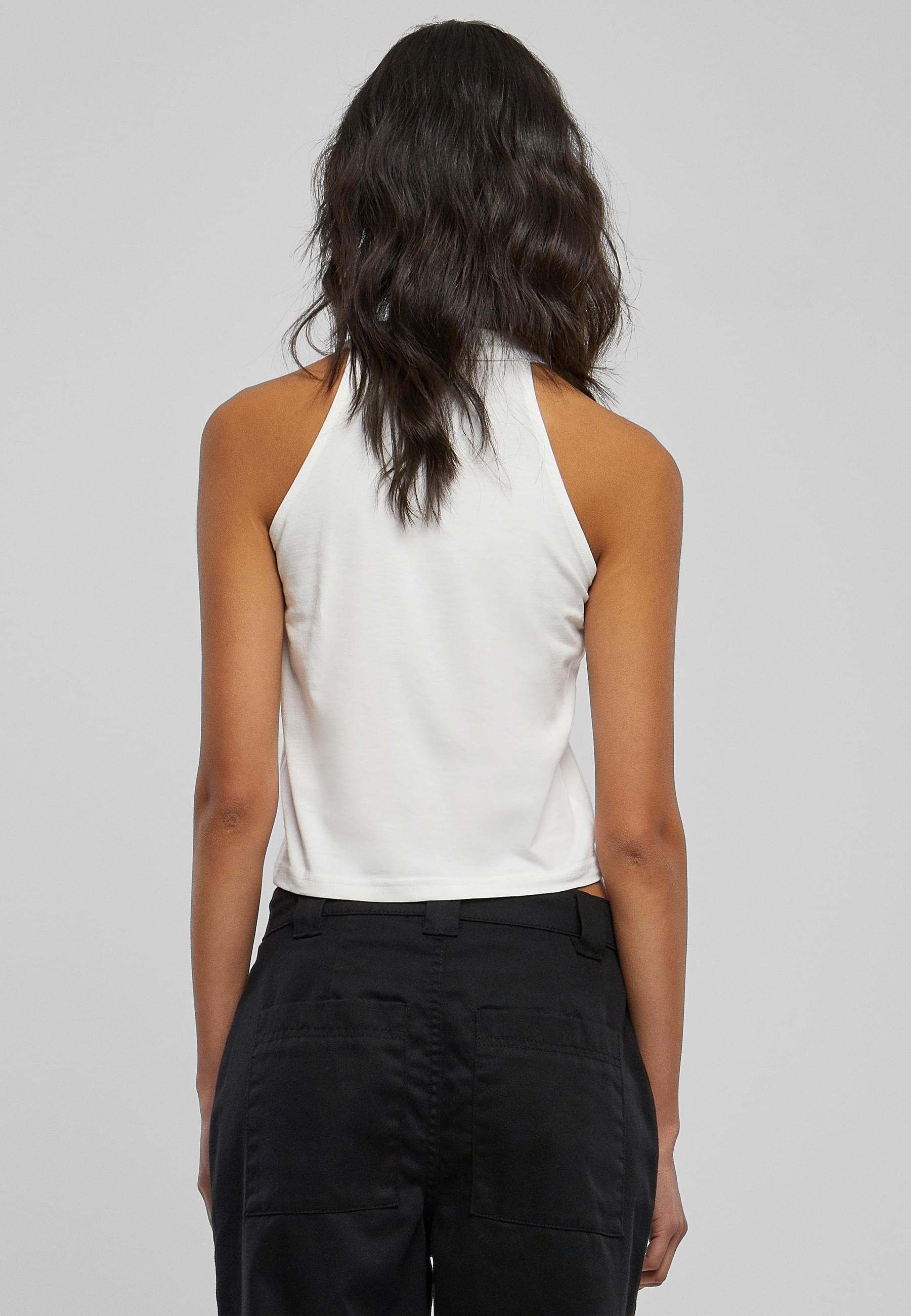 Miss Tee Muskelshirt »Miss Tee Damen Eye Roll Turtleneck Short Top« 1 Stk. tlg.