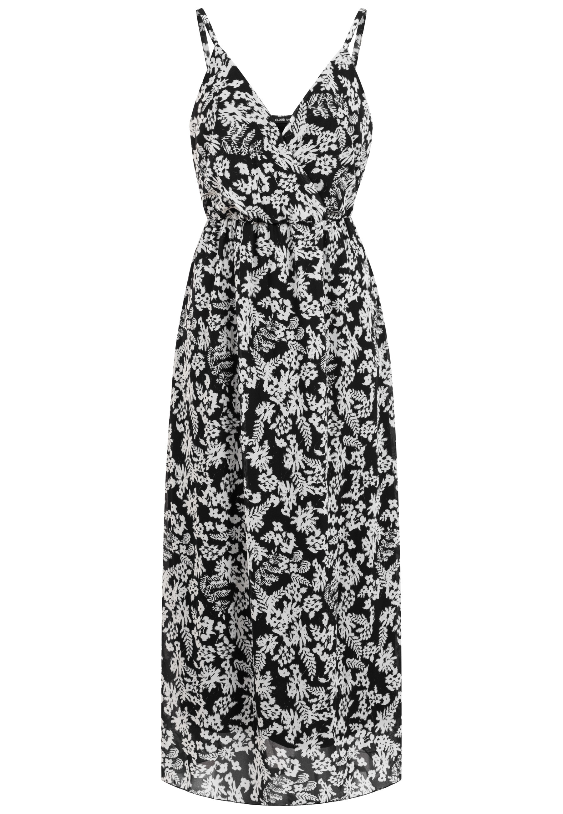CLOUD 5IVE A-Linien-Kleid "CLOUD 5IVE Maxi DressFloral Print" 1 tlg.