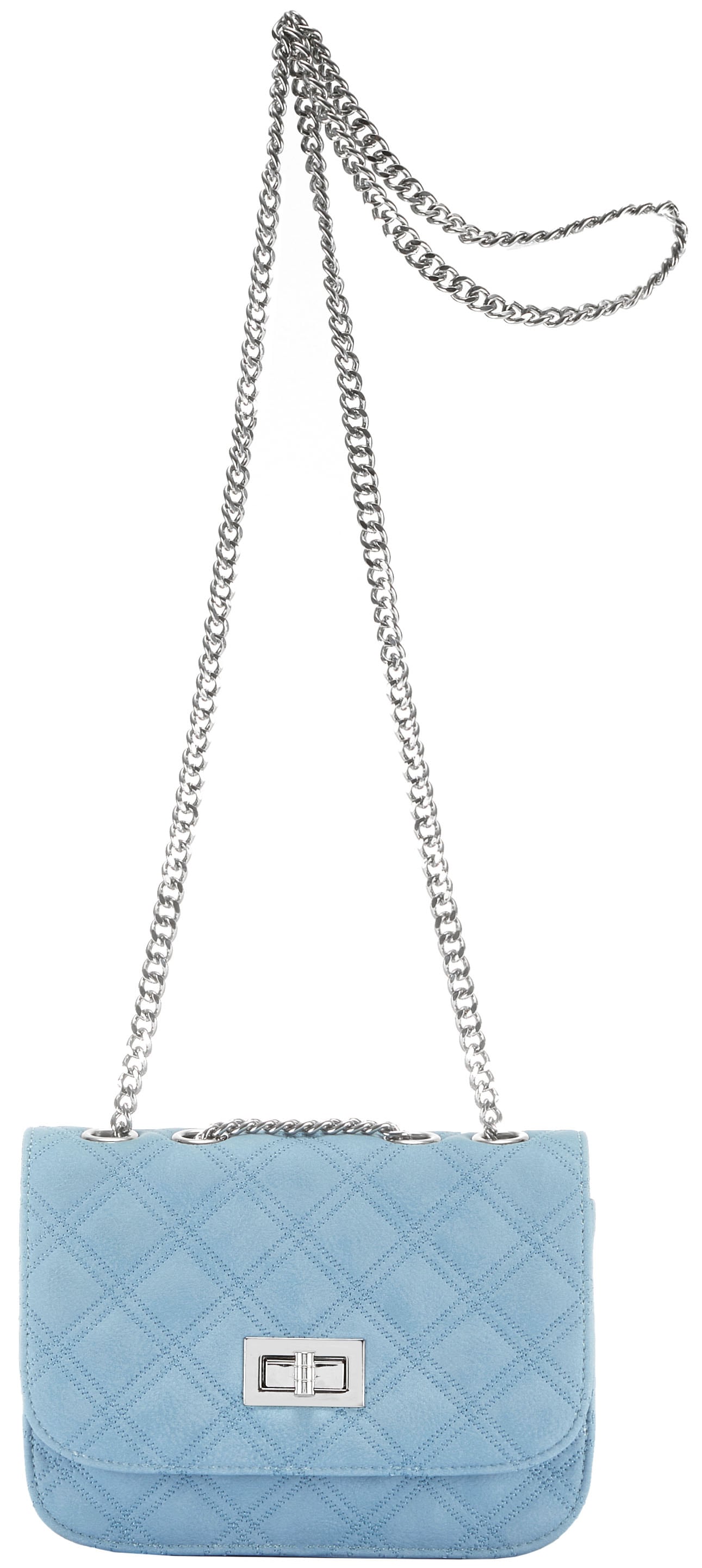 LASCANA Umhängetasche »Minibag«, Handtasche, Henkeltasche mit Kettenhenkel, Crossbody Bag VEGAN