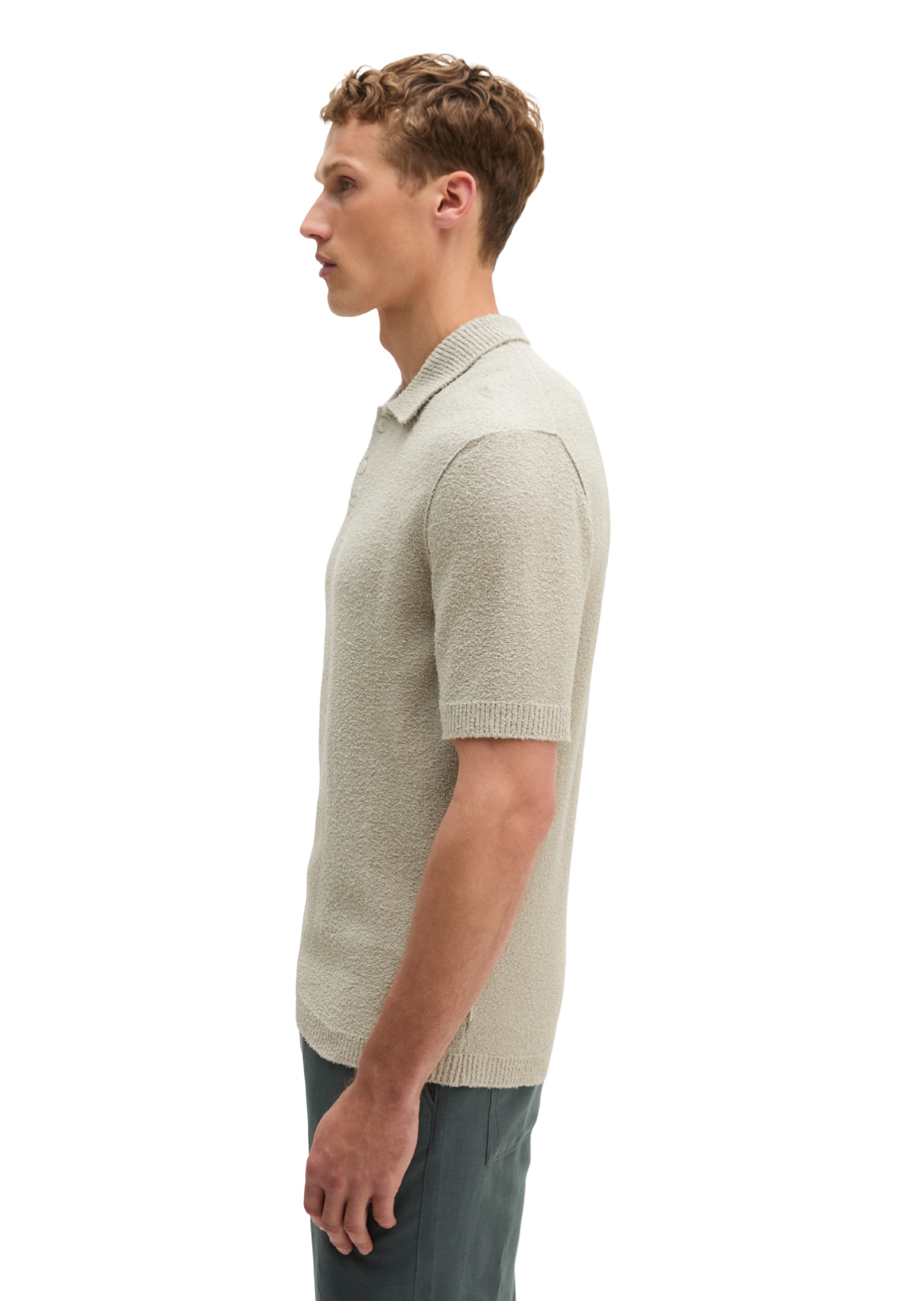 Marc O'Polo Poloshirt »aus weichem Bio-Baumwoll-Mix«