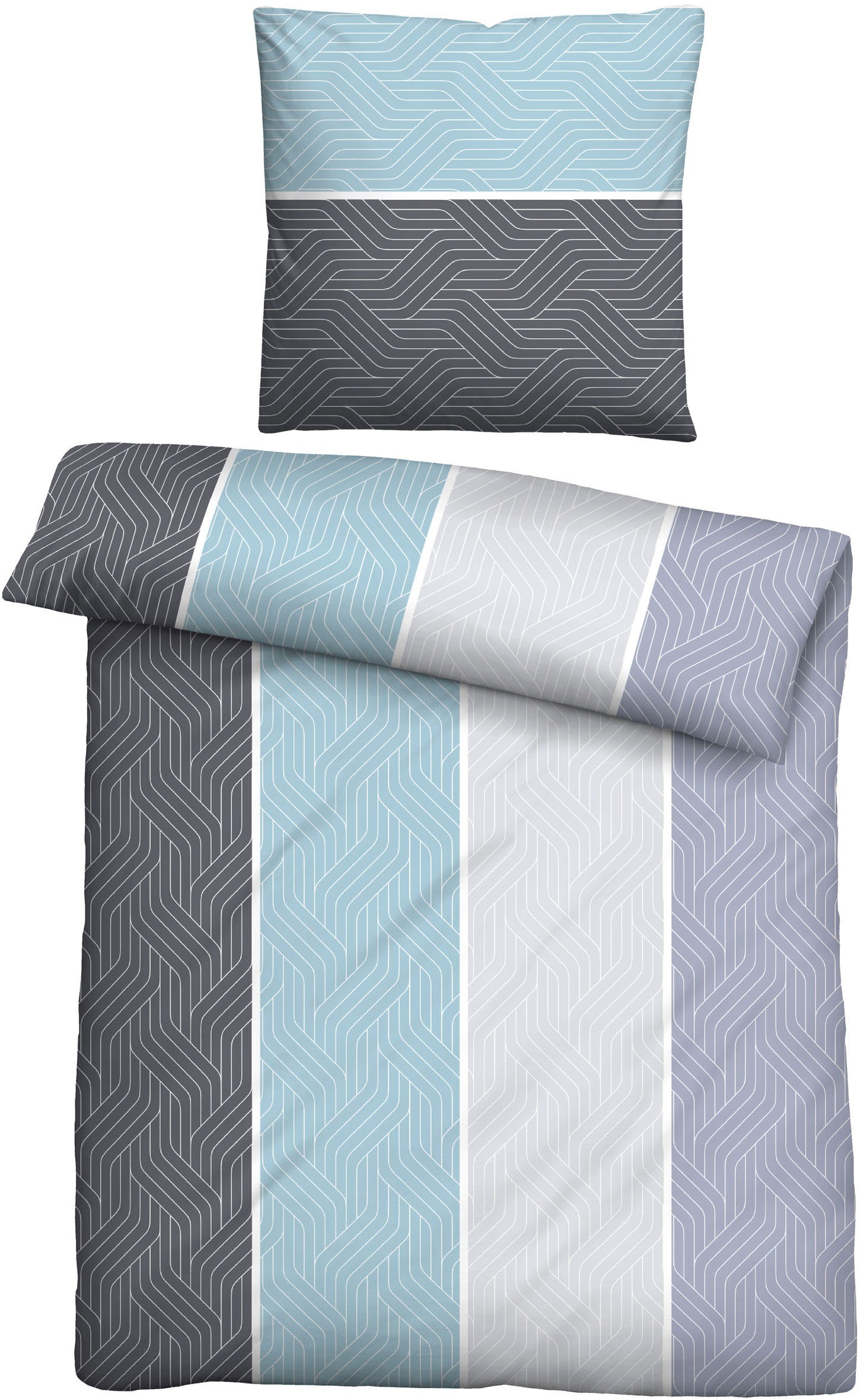 Castell - Markenbettwäsche Bettwäsche "0561125" 2 Stk. feiner Glanz + weich günstig online kaufen