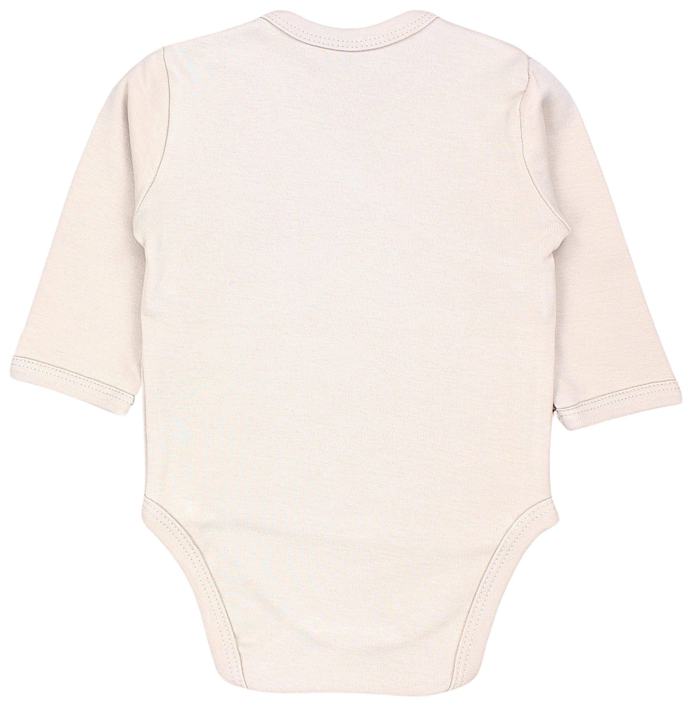 TupTam Langarmwickelbody »Wickelbody Baby Langarm Wickelbody im 5er Set«