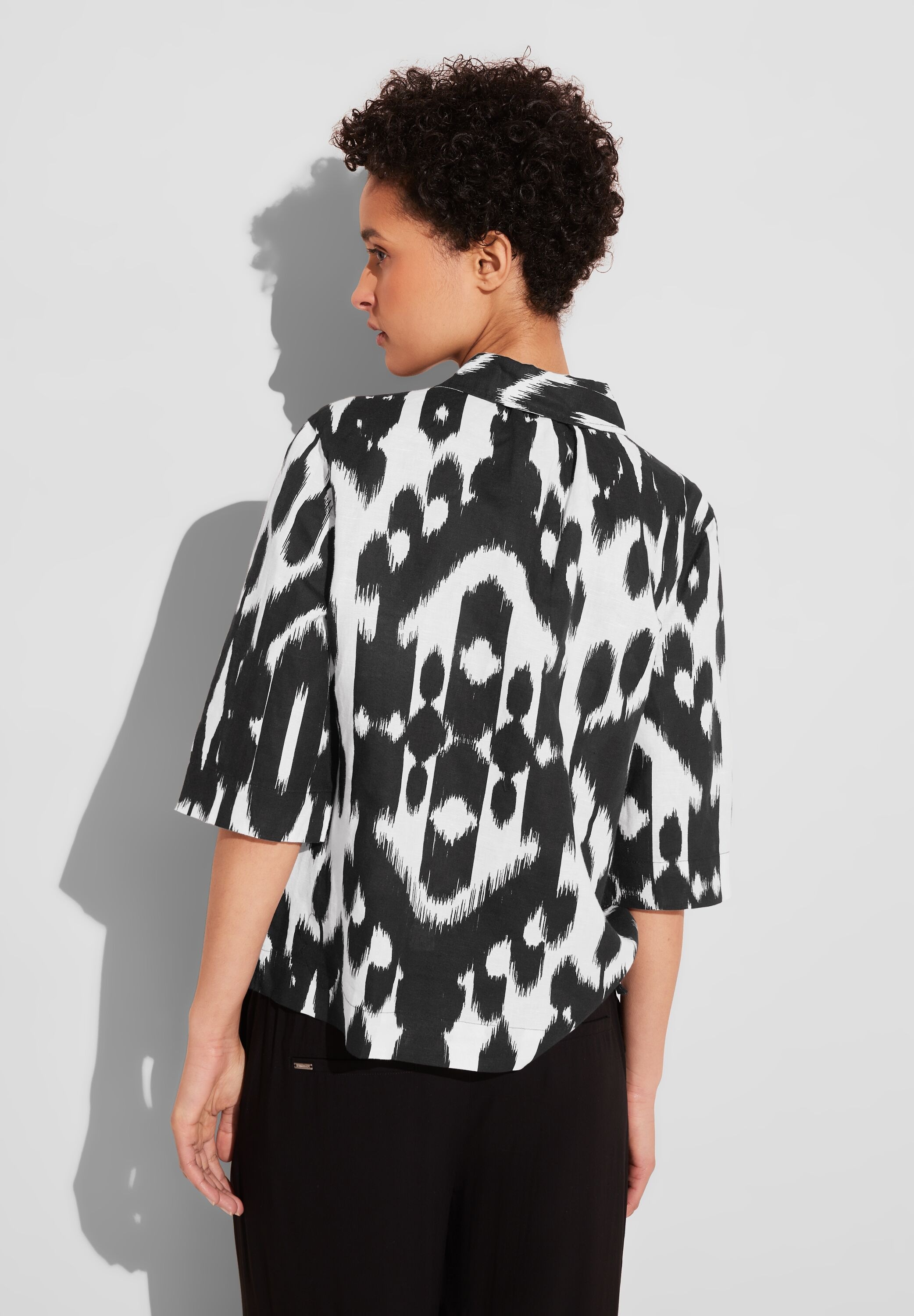 STREET ONE Hemdbluse, mit All-Over Print günstig online kaufen