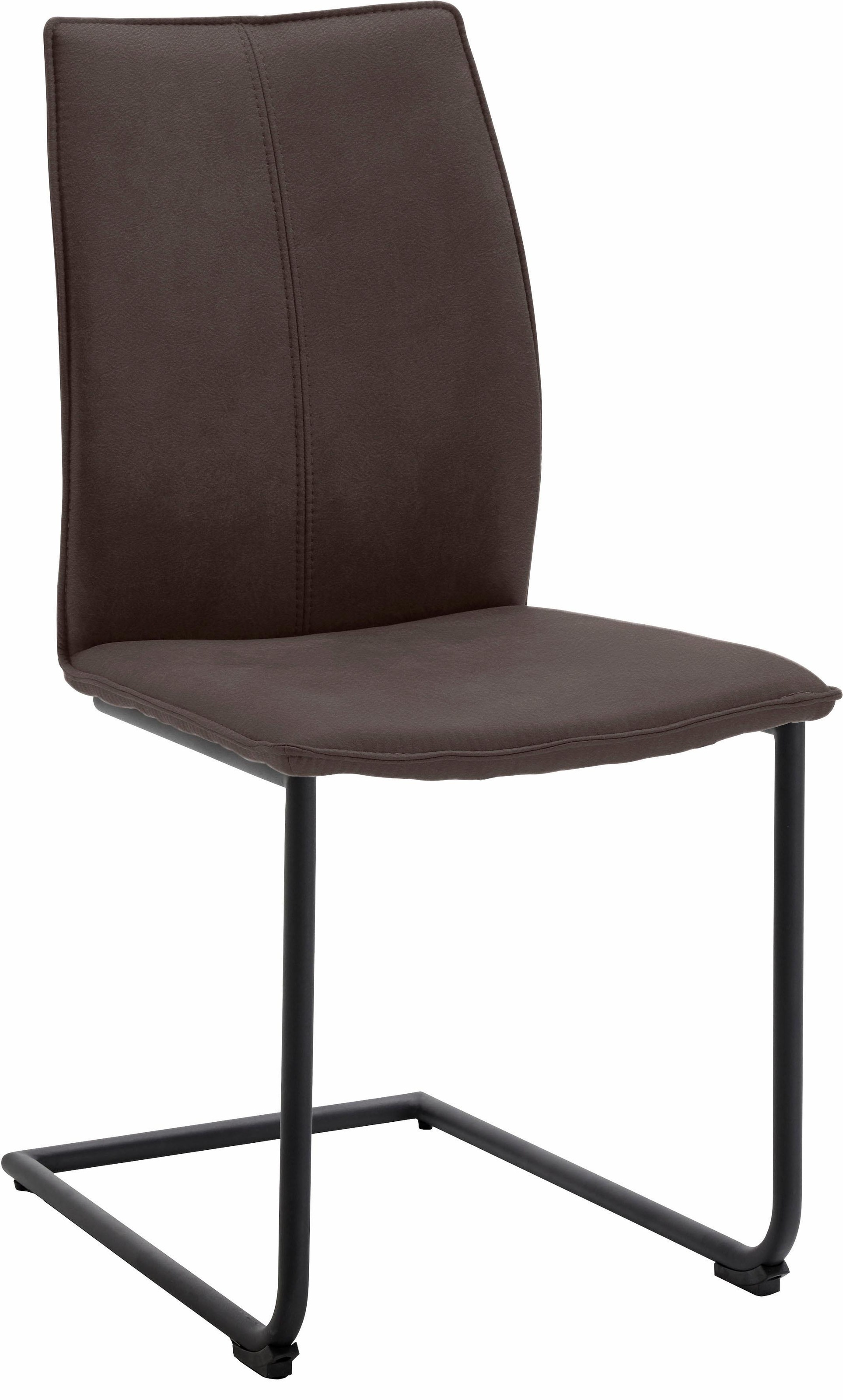 NIEHOFF SITZMÖBEL Freischwinger "Capri" (Set) 2 Stk.Gestell aus Eisen, Bezu günstig online kaufen