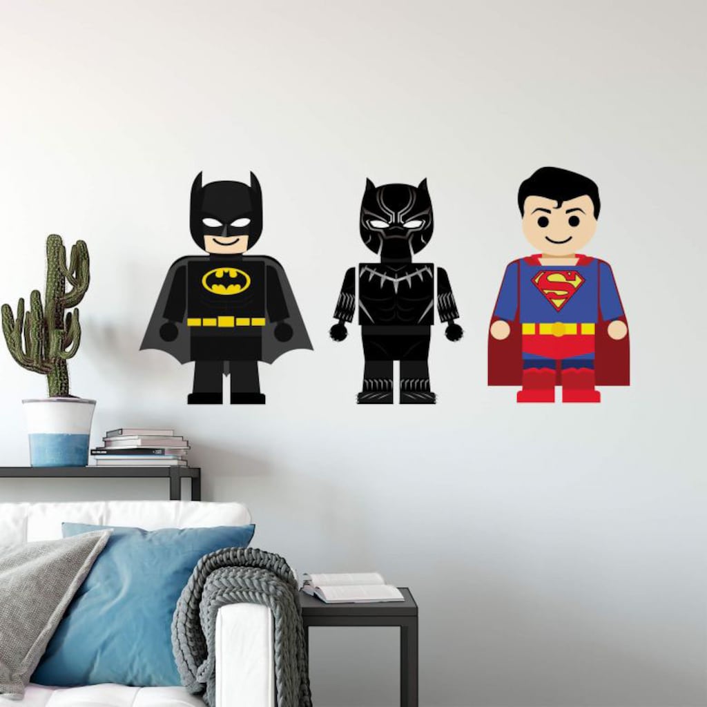 Wall-Art Wandtattoo »Spielfigur Superheld Superman«, (1 St.)