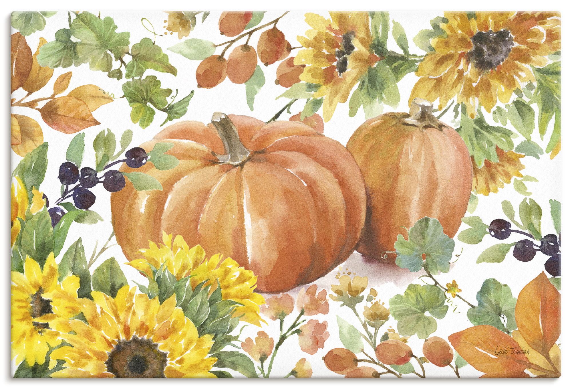 Artland Wandbild "Autumn Breeze III" Pflanzenbilder 1 Stk. tlg. als Alubild, Leinwandbild, Poster, Wandaufkleber in verschied. Größen