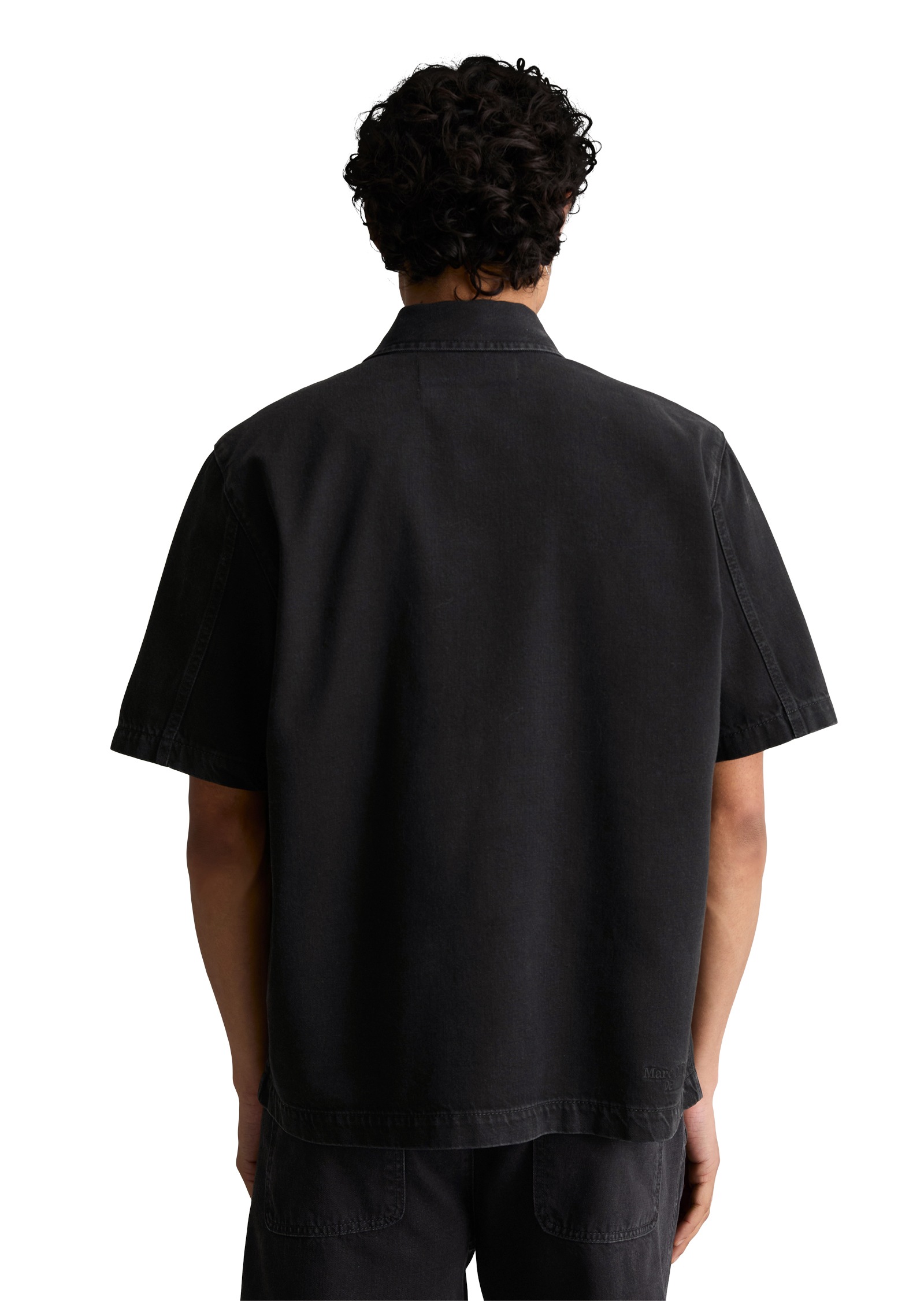 Marc O'Polo DENIM Kurzarmhemd »aus Bio-Baumwolle und Lyocell«