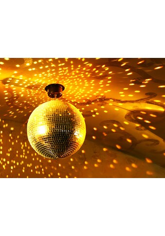 Fototapete »Goldener Discoball«