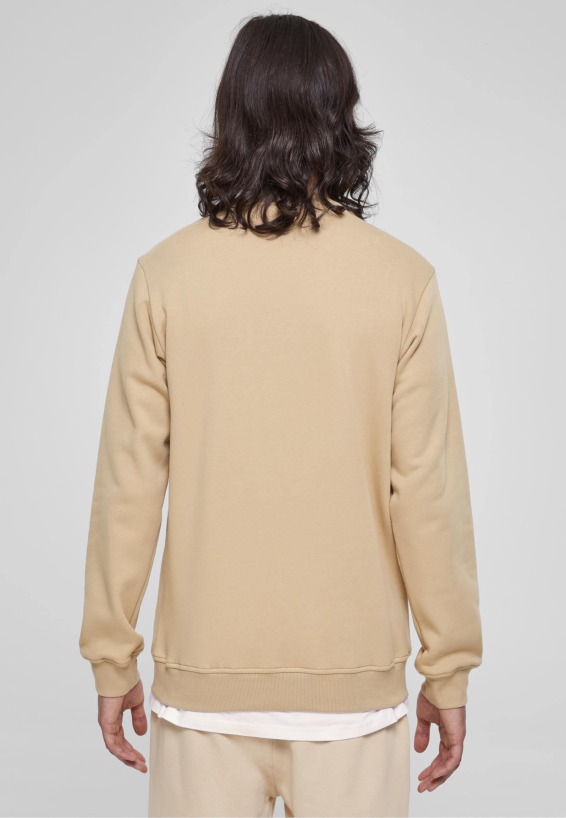URBAN CLASSICS Rundhalspullover »Urban Classics Herren Basic Terry Crew«, (1 tlg.)