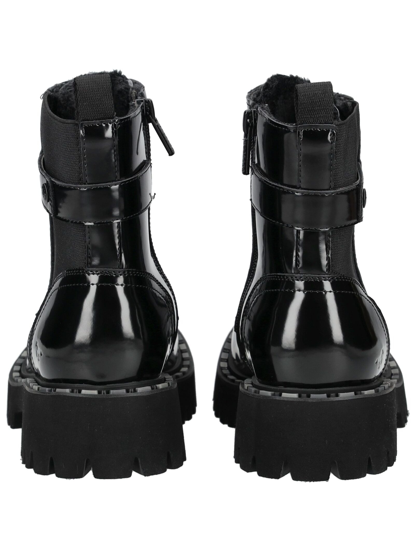 Mustang Shoes Schnürstiefelette »Mustang Shoes Stiefelette Lederimitat/Textil«