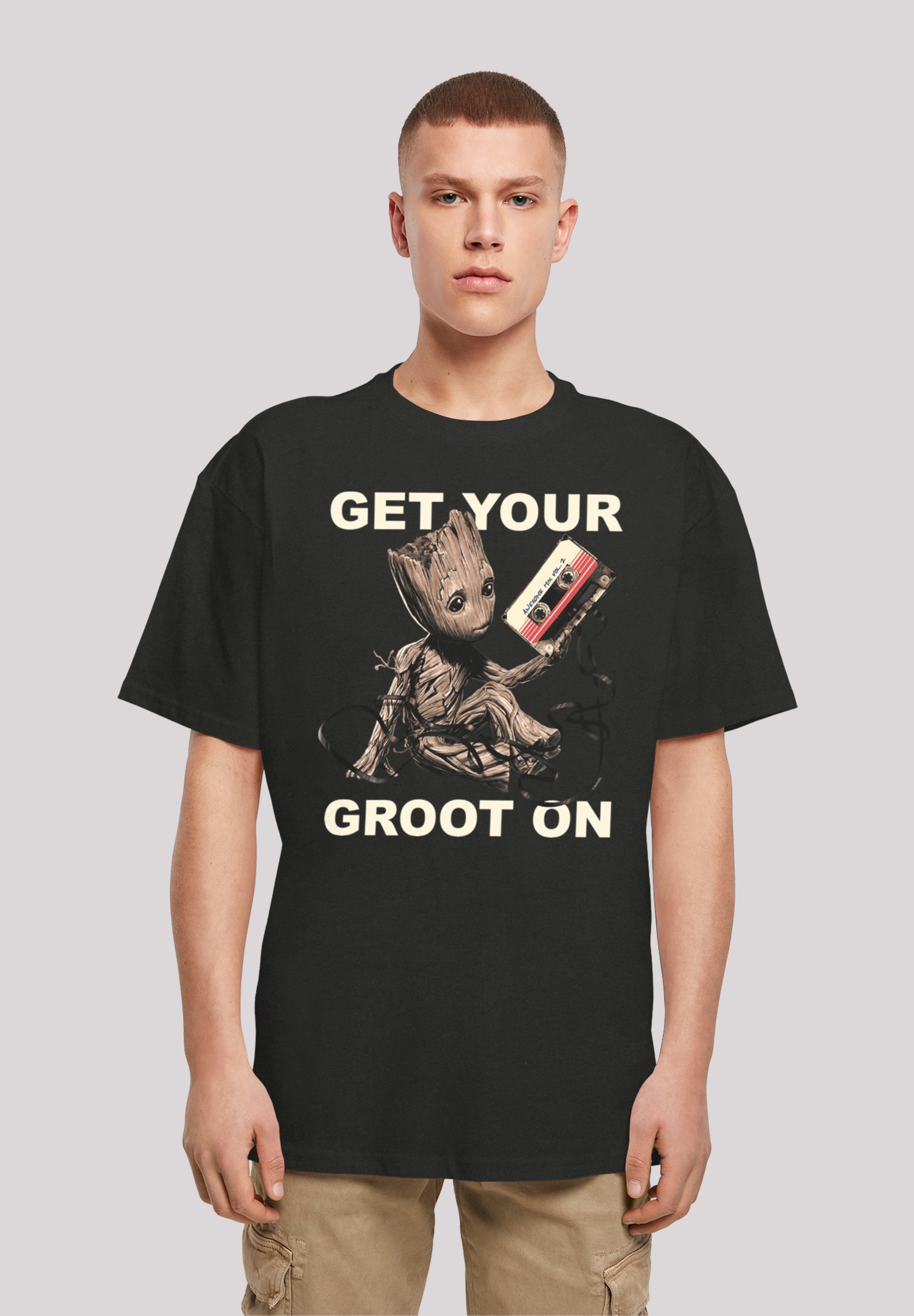F4NT4STIC T-Shirt »Marvel Guardians of the Galaxy Get your Groot On«, Print