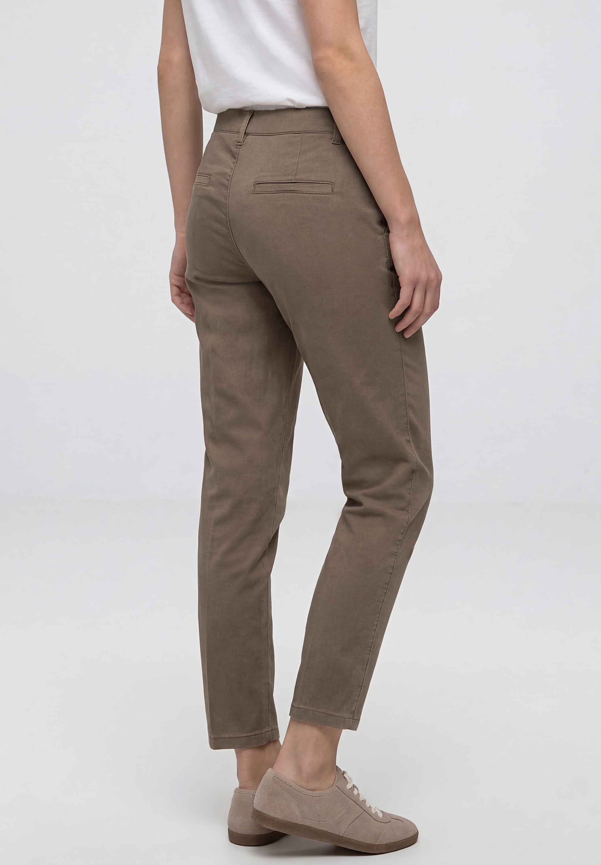 STREET ONE Chinohose Middle Waist günstig online kaufen