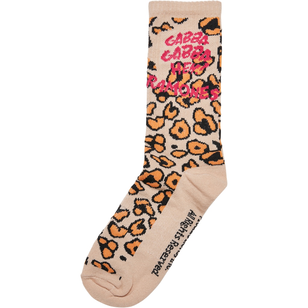 Merchcode Basicsocken »Merchcode Accessoires Ramones Leo Socks 2-Pack«, (1 Paar)