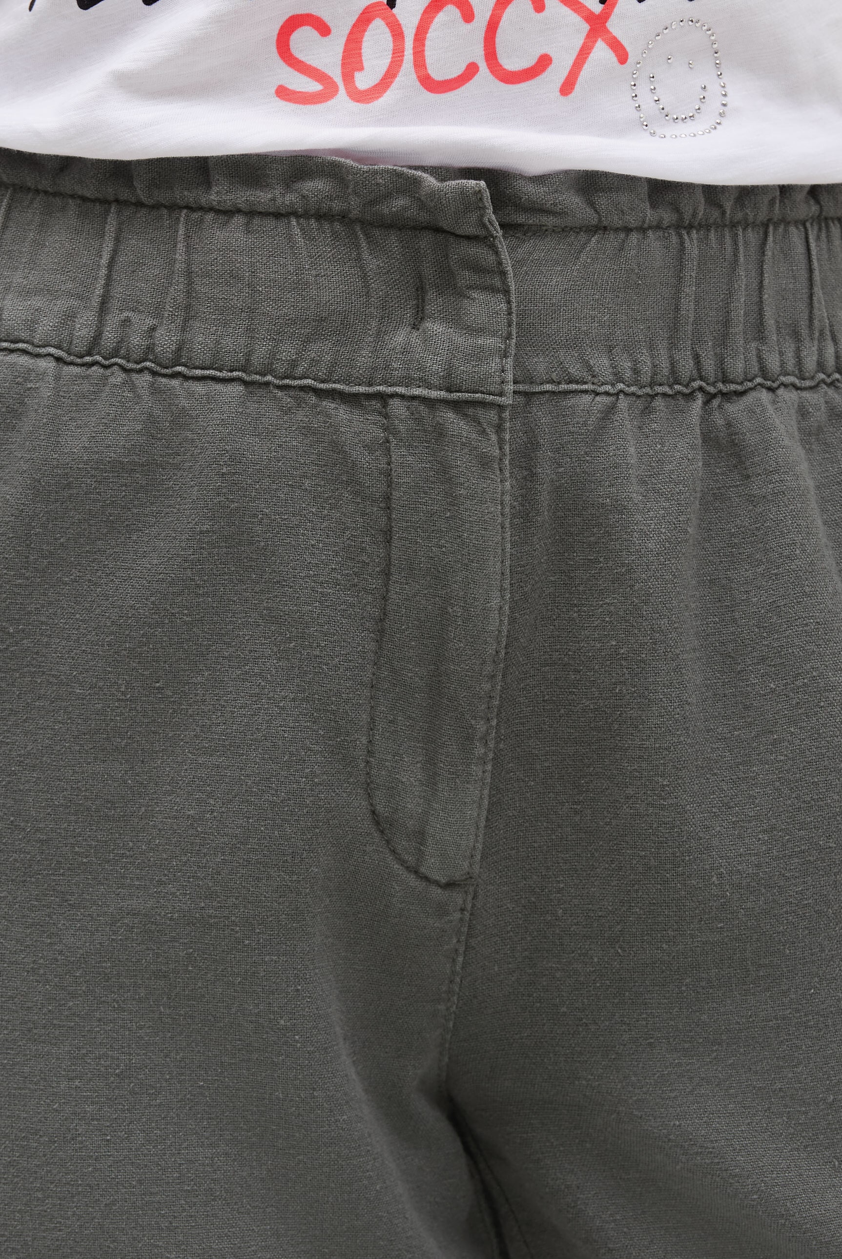 SOCCX Shorts  mit Turn-Up-Saum