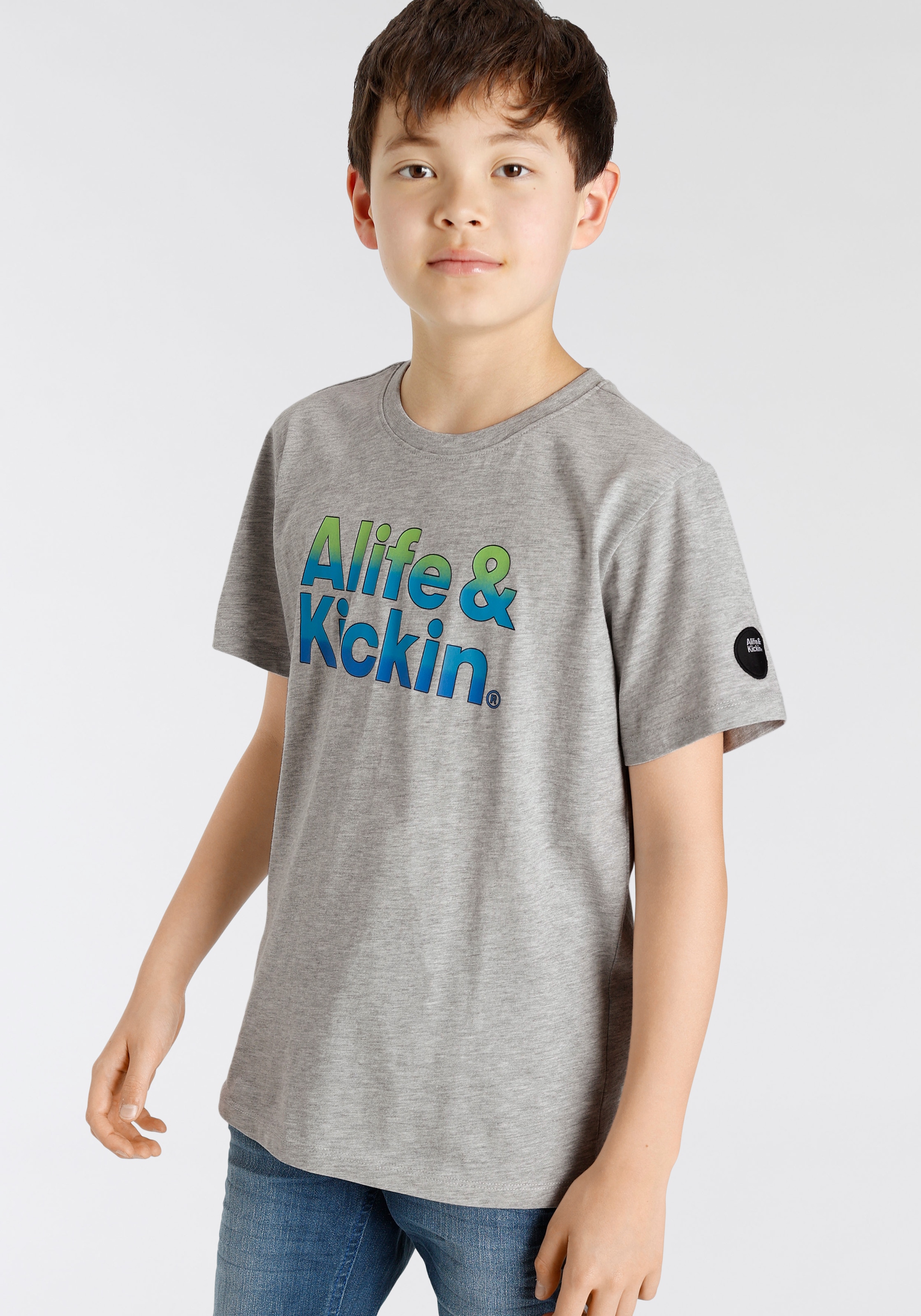 Alife & Kickin Alife & Kickin Marškinėliai »Logo-Prin...