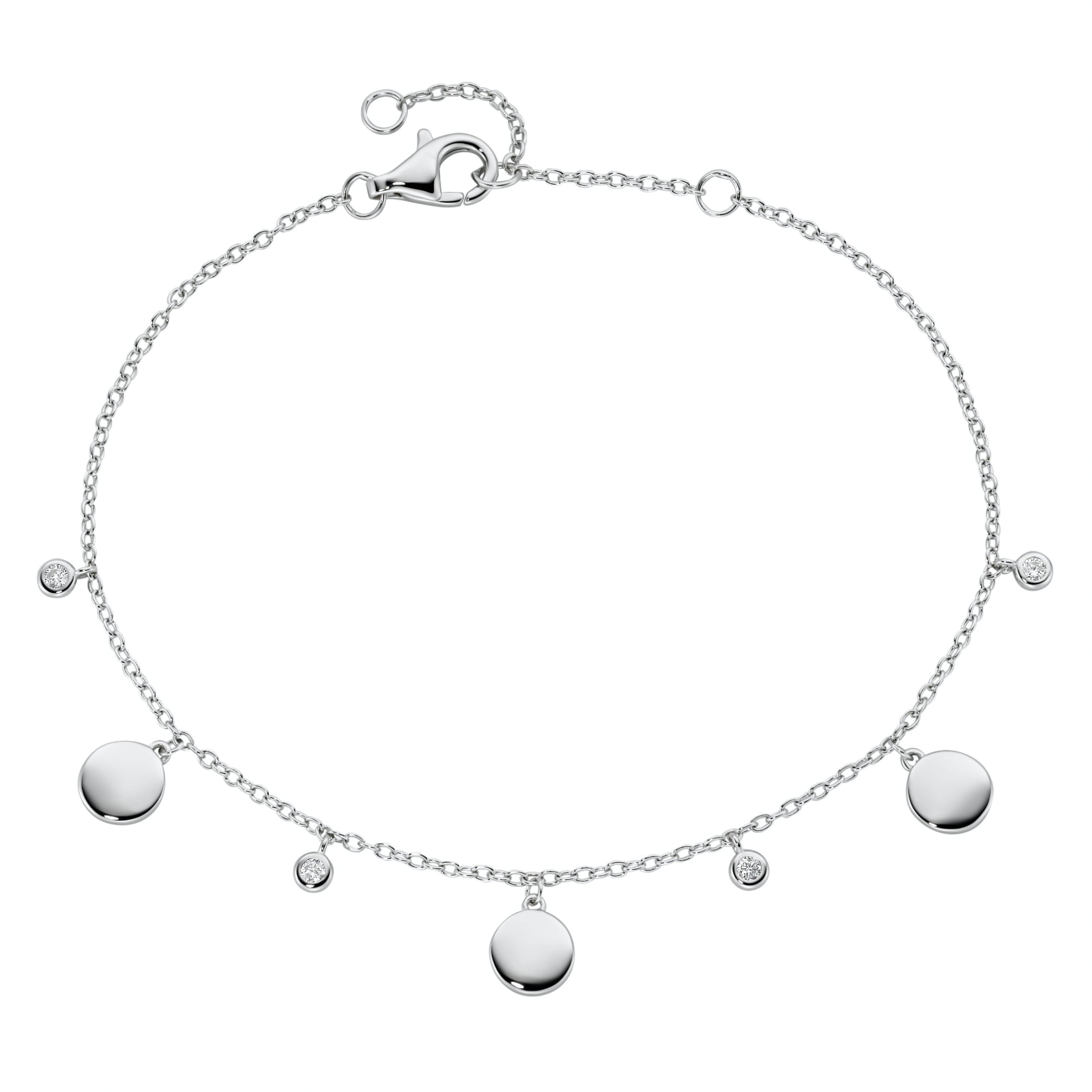 Smart Jewel Аpyrankė »mit runden Plättchen ir Zirk...