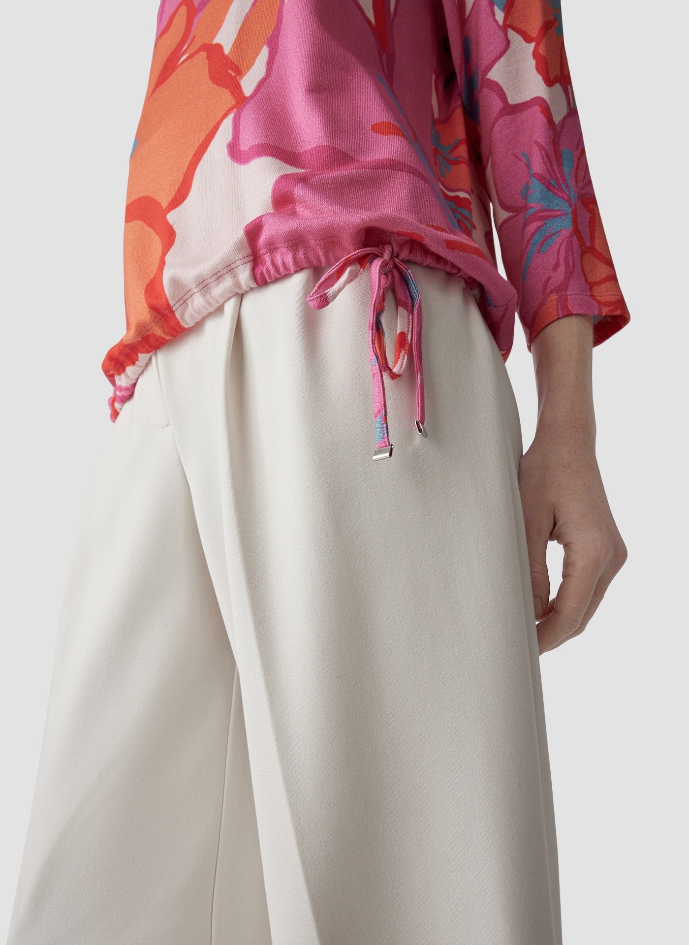 LeComte Print-Shirt »LeComte Farbenfrohes 3/4-Arm-Shirt mit Blumenprint«