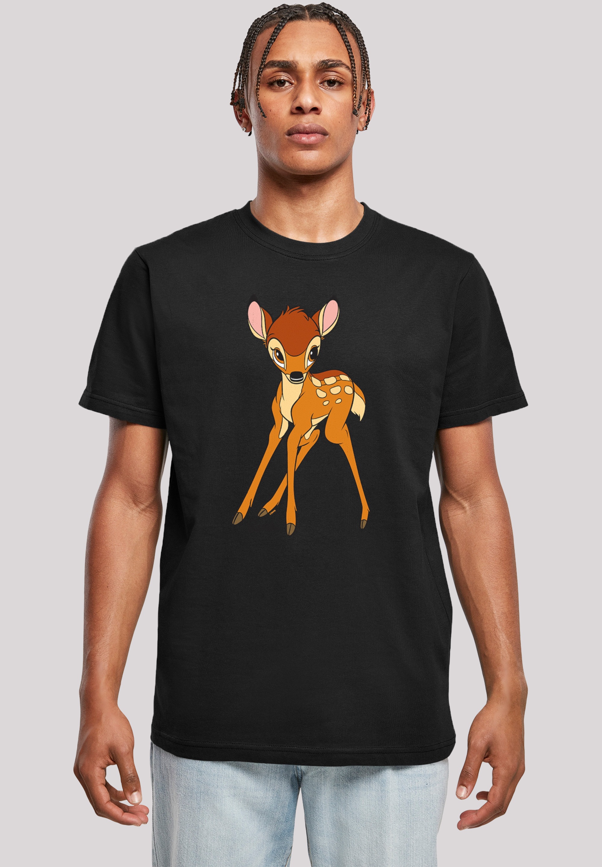 F4NT4STIC T-Shirt »Disney Bambi Classic«, Herren,Premium Merch,Regular-Fit,Basic,Bedruckt