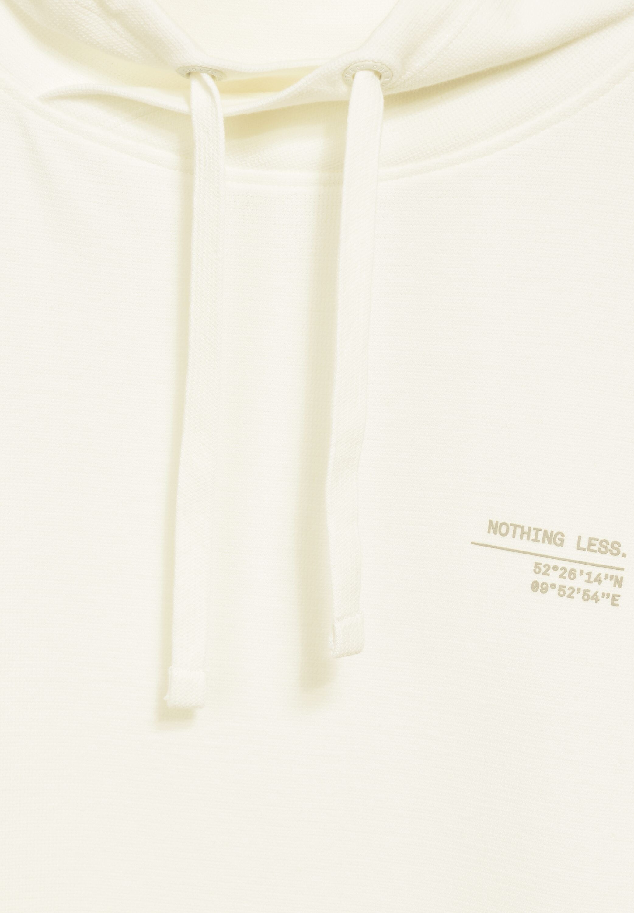 STREET ONE MEN Sweatshirt, im angenehmen Materialmix