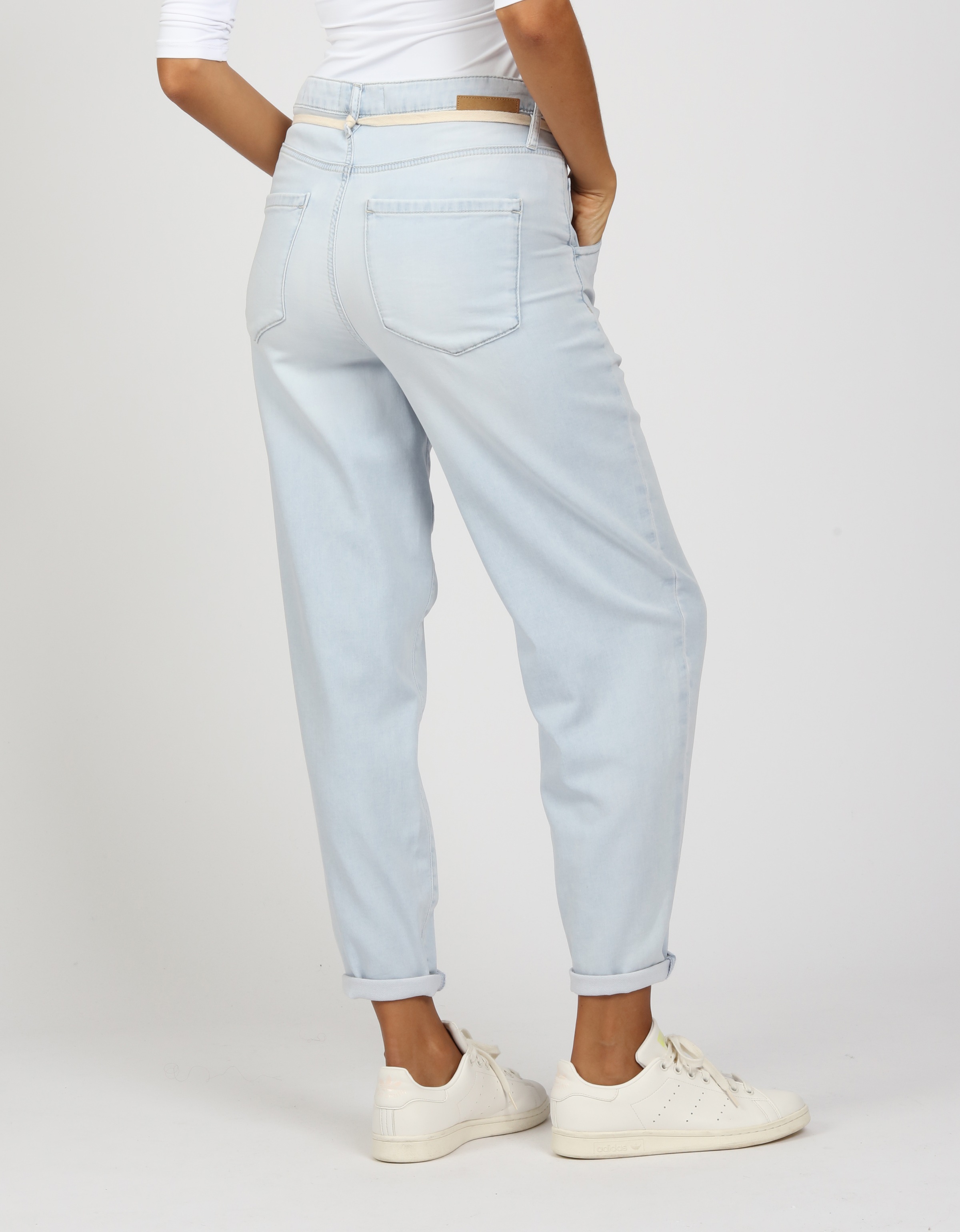 GANG 5-Pocket-Jeans "94VIA JOGGER", mit Kordel-Gürtel und O-Shape günstig online kaufen