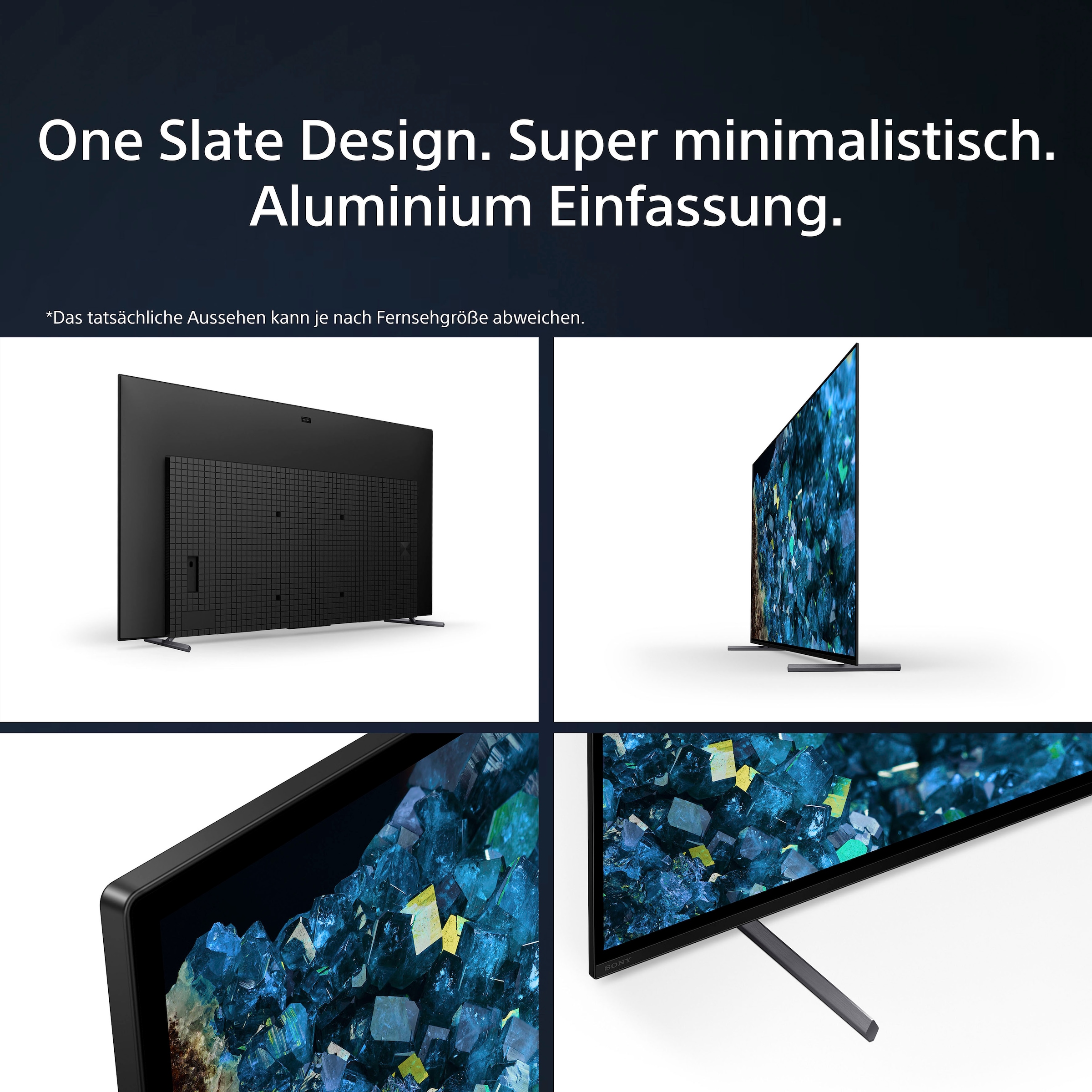 Sony OLED-Fernseher, 210 cm/83 Zoll, 4K Ultra HD, Google TV-Smart-TV-Android TV, Smart-TV, TRILUMINOS PRO, BRAVIA CORE, mit exklusiven PS5-Features