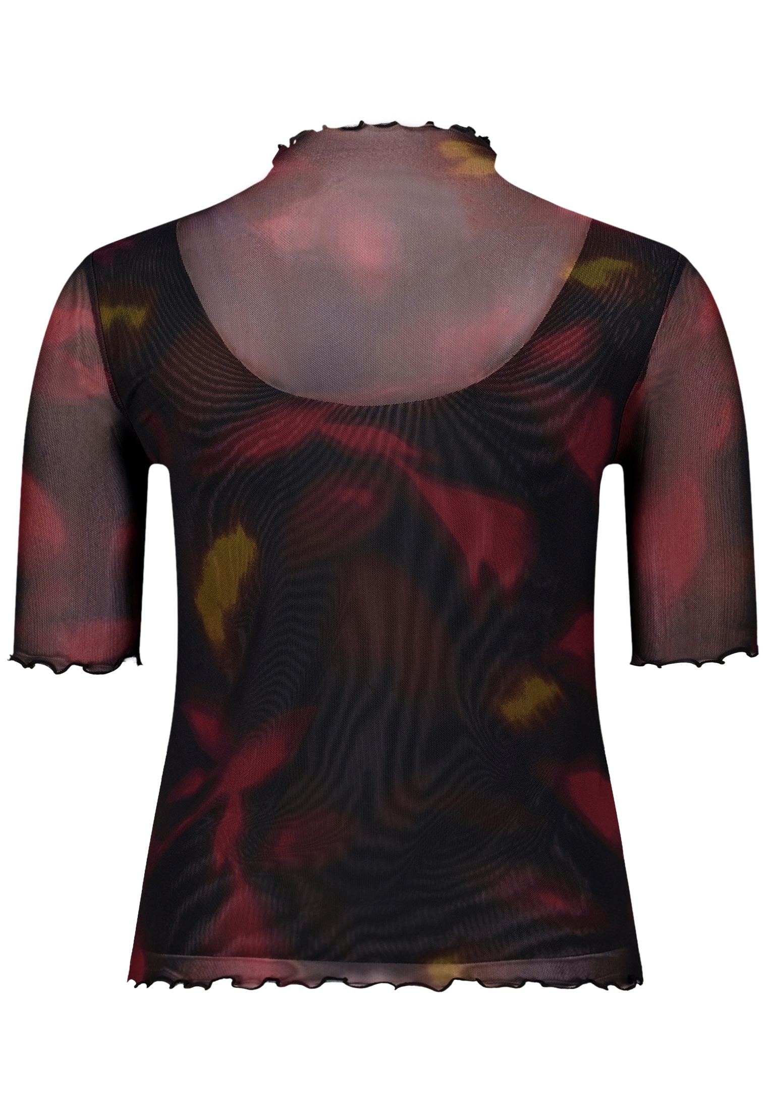 Zero Kurzarmshirt »Damen mit Muster« 1 Material